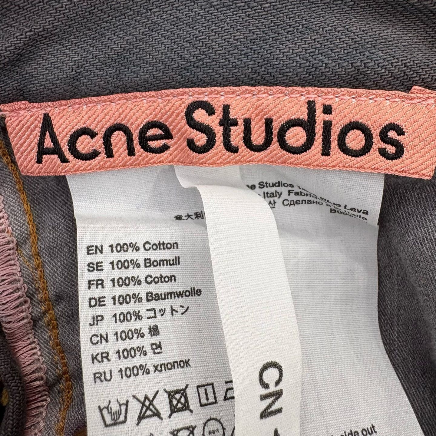 Acne Studios Acne Studios Gray washed-and-worn denim pants| Size US 28 / EU 44 - 3 Thumbnail