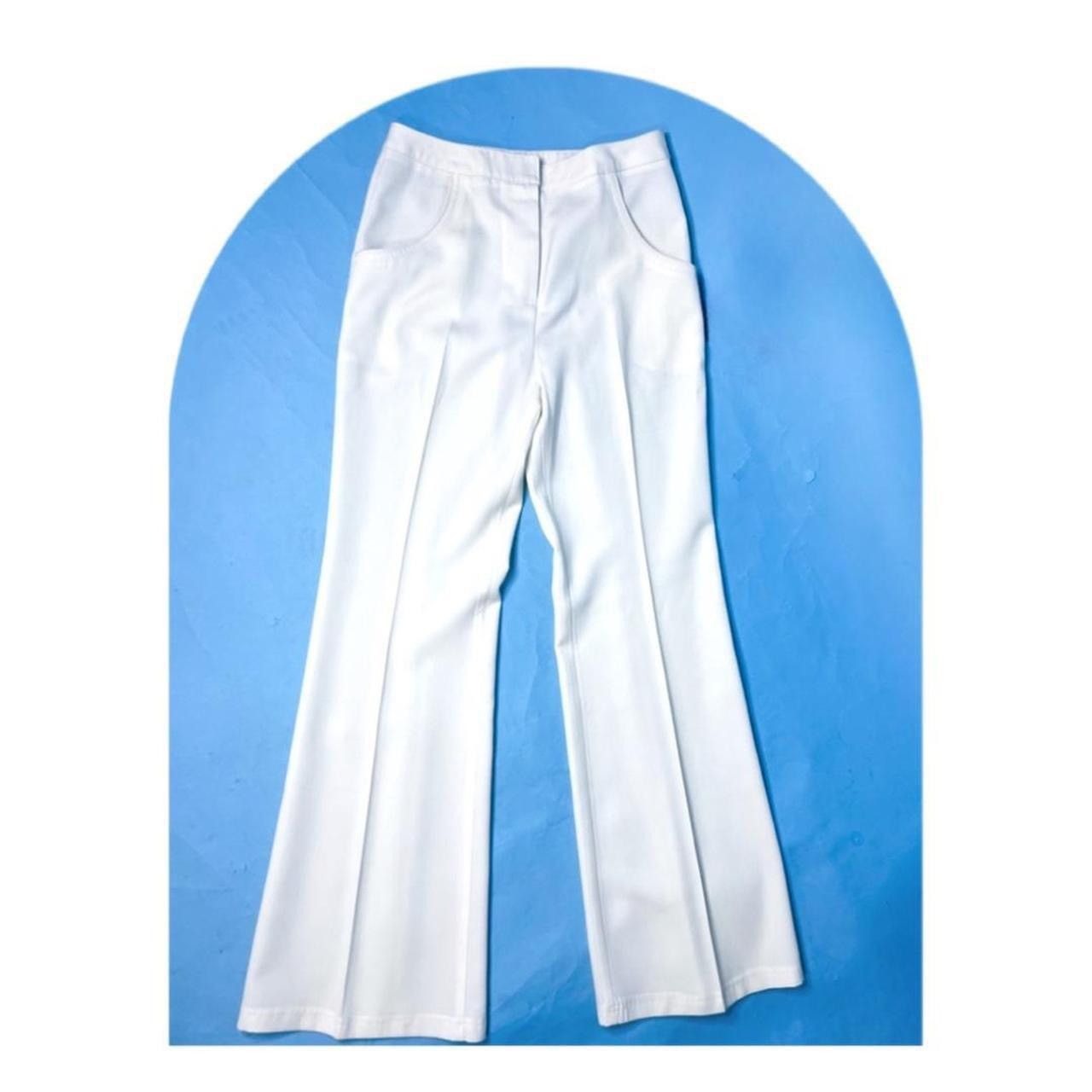 Betsey Johnson Alley Cat Betsey Johnson Vtg 70s Bootcut Trousers Size 29" - 2 Thumbnail
