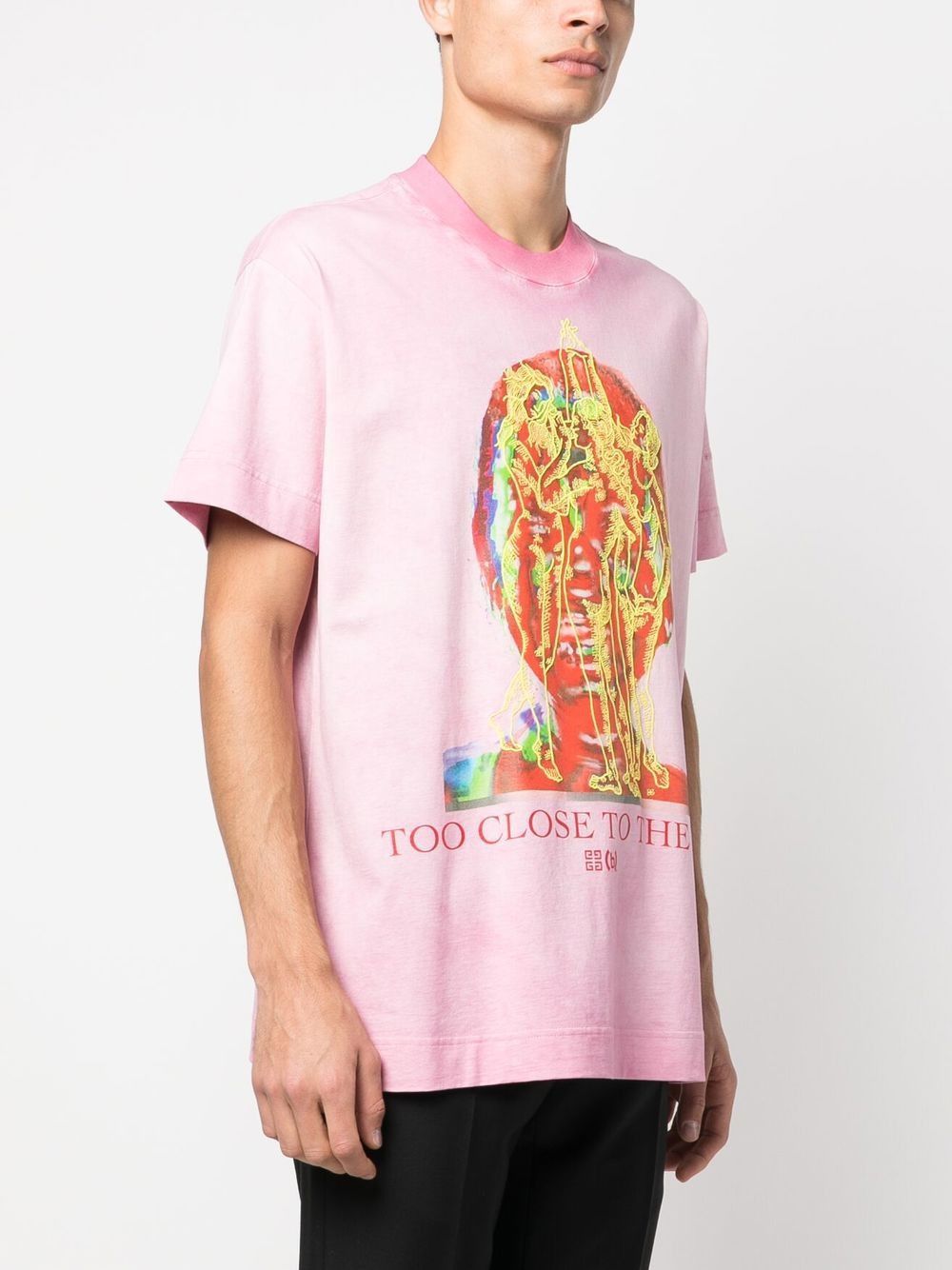 o1y1124 Short Sleeves T-Shirt in Pink