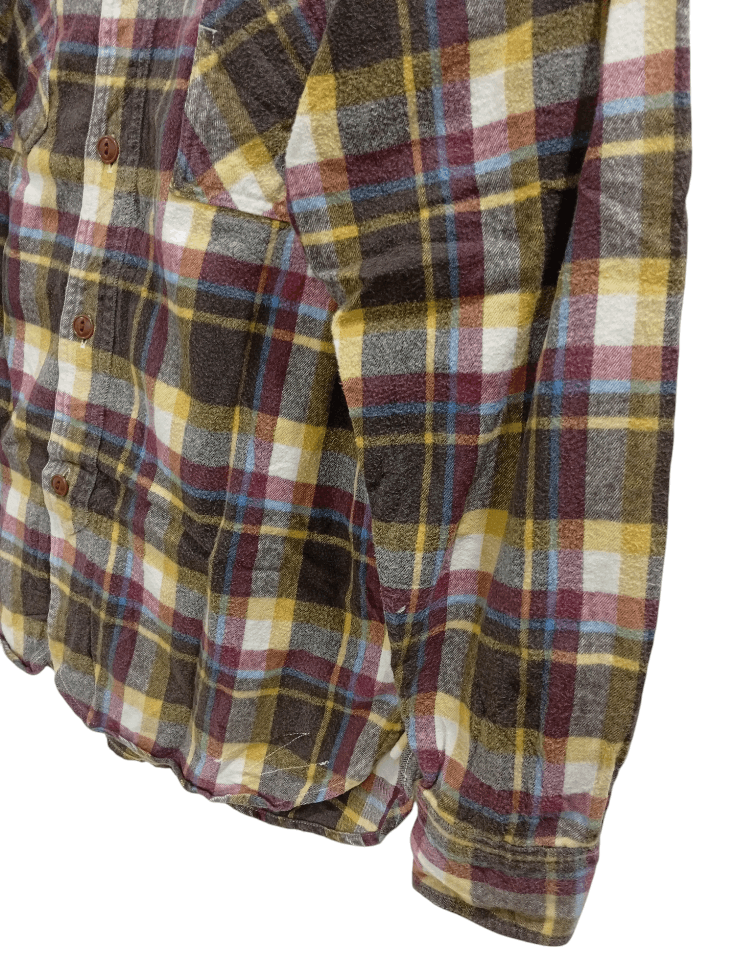 Cushman × Japanese Brand × Vintage 🔥🔥Cushman Plaid Flannel Shirt Size US M / EU 48-50 / 2 - 11 Thumbnail