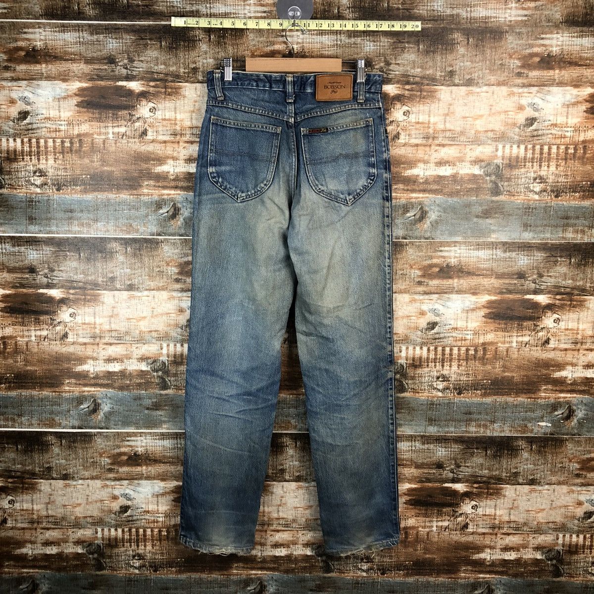 Vintage DL Bobson Pro Blue vintage Denim Pants #C176 Size US 29 - 13 Thumbnail