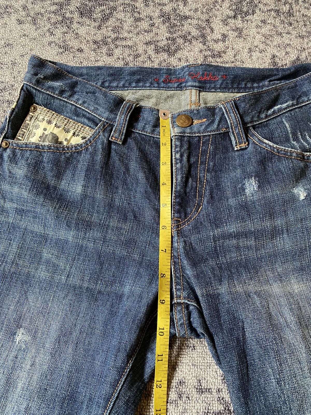 Hysteric Glamour Y2k Super Hakka ifsixwasnine distressed jeans Size US 30 / EU 46 - 13 Thumbnail