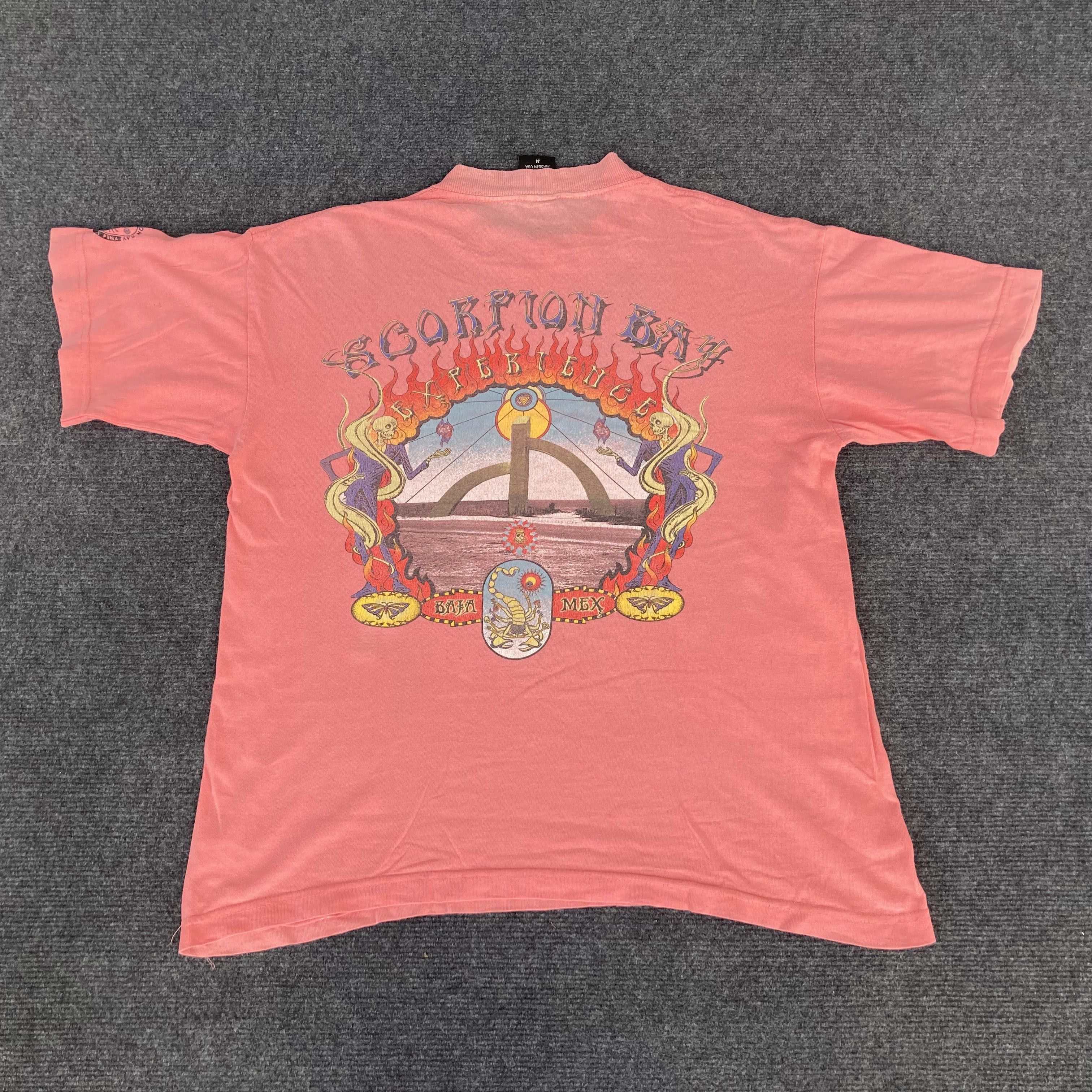 Vintage Vtg Scorpion Bay Surfing Surfboards Hawaii SurfBoard T shirt Size US M / EU 48-50 / 2 - 1 Thumbnail