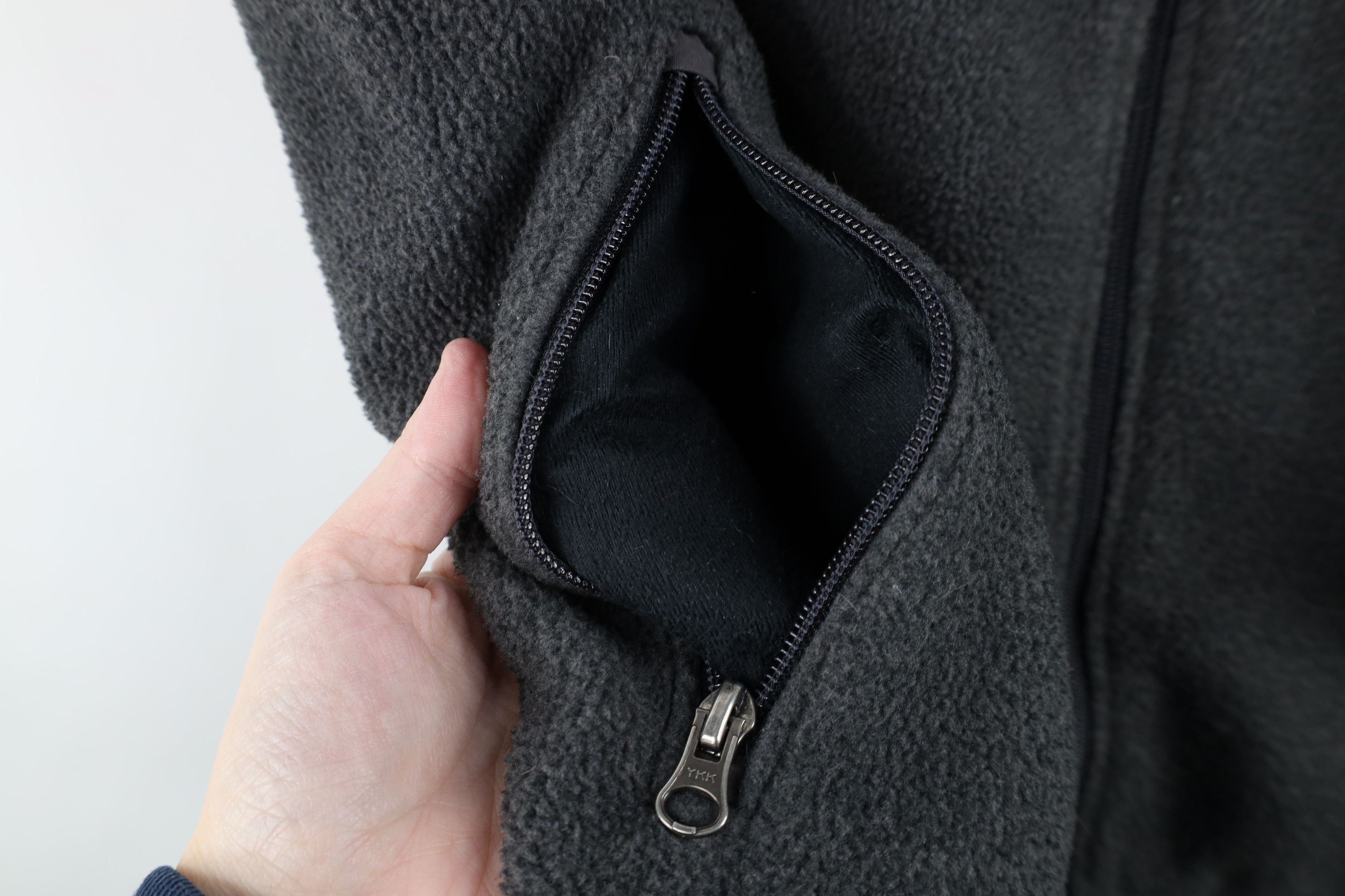 Lands' End Vintage 90s Lands End Full Zip Fleece Vest Jacket Gray USA Size L / US 10 / IT 46 - 5 Thumbnail