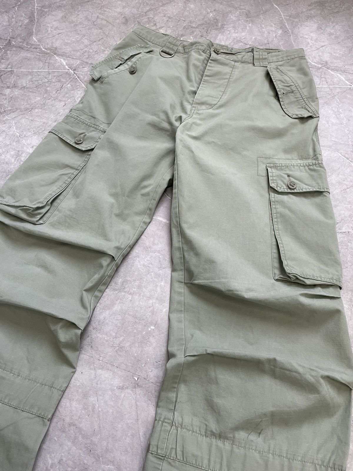 Other Retro Oakley style bondage cargo hype casual pants y2k Size US 33 - 2 Thumbnail