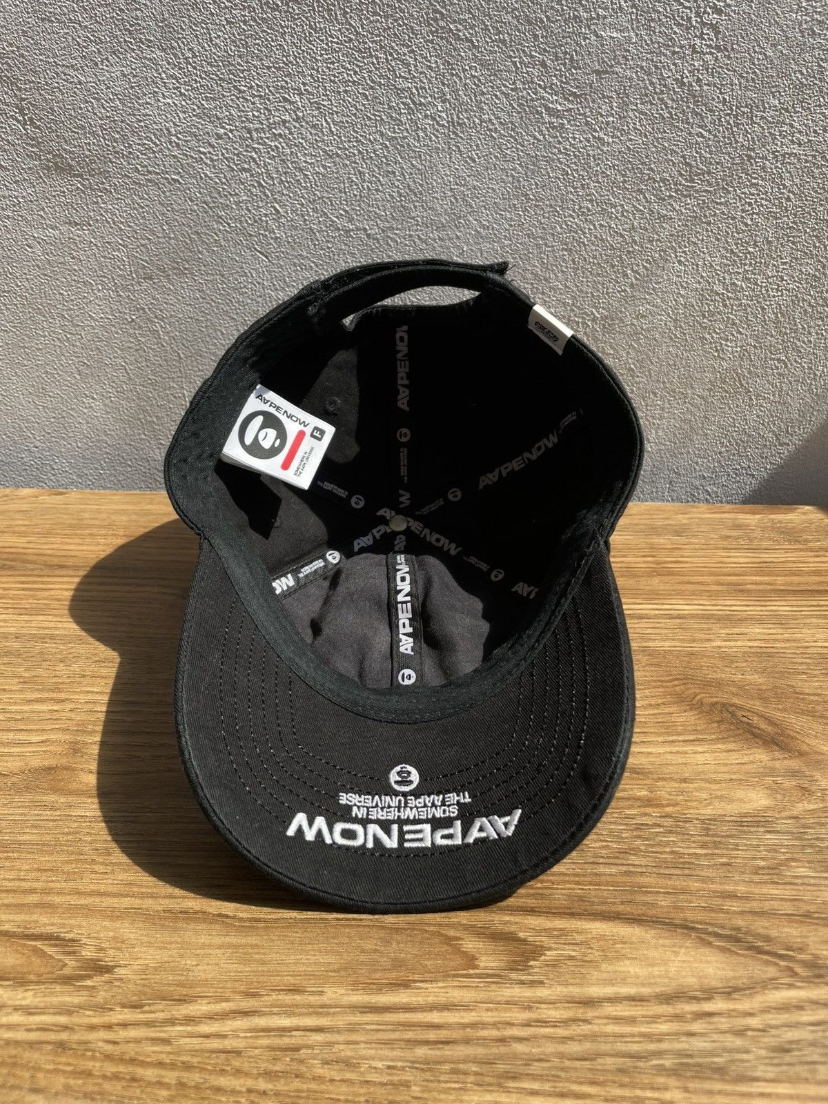 Aape Aape by A Bathing Ape Black Hat Cap Size ONE SIZE - 11 Thumbnail