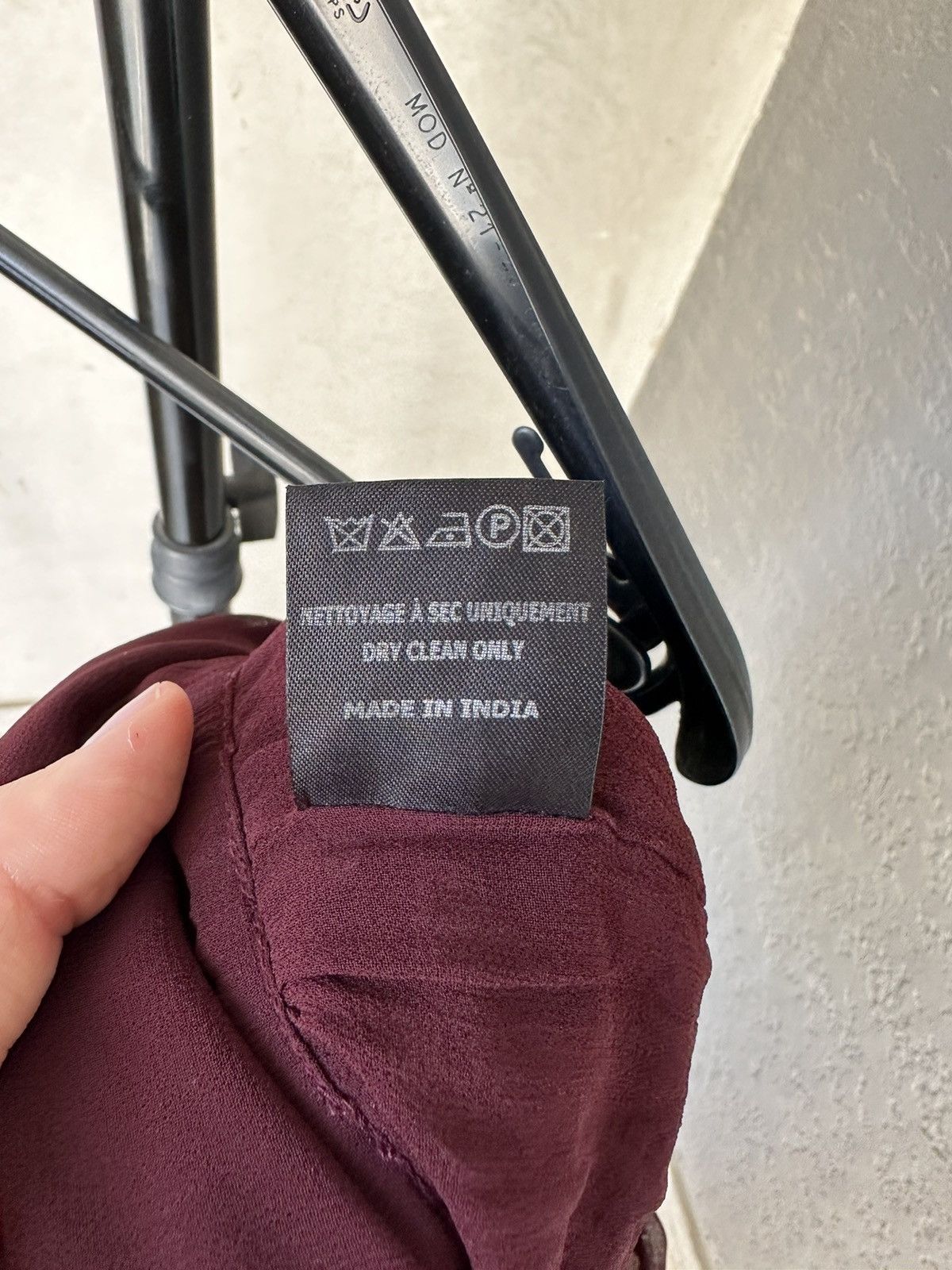 Isabel Marant Etoile Isabel Marant Etolie mini skirt Burgundy size 38 Size 26" / US 2 / IT 38 - 5 Thumbnail