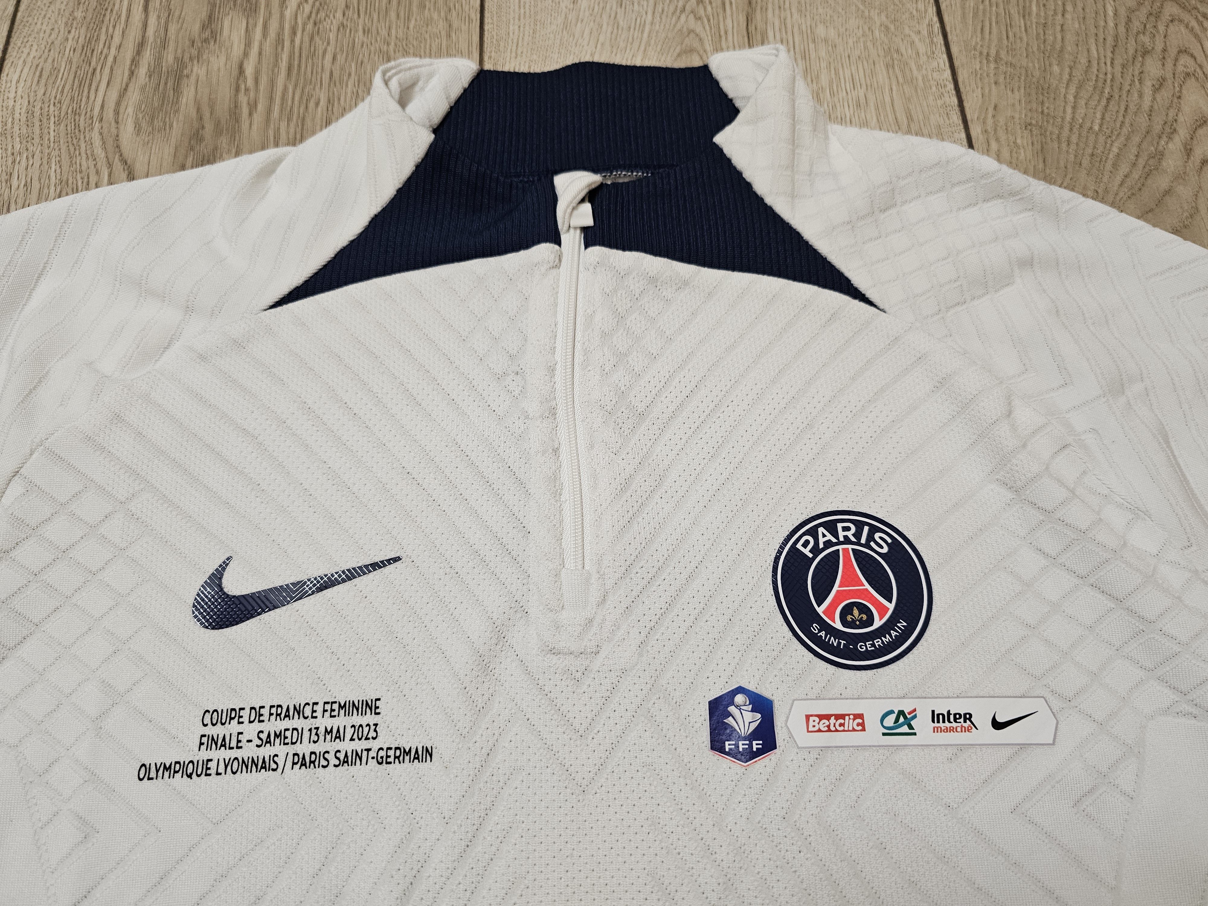 Nike PSG PARIS SAINT-GERMAIN 2023 PLAYEL ISSUE FOOTBALL ZIP Size US M / EU 48-50 / 2 - 3 Thumbnail