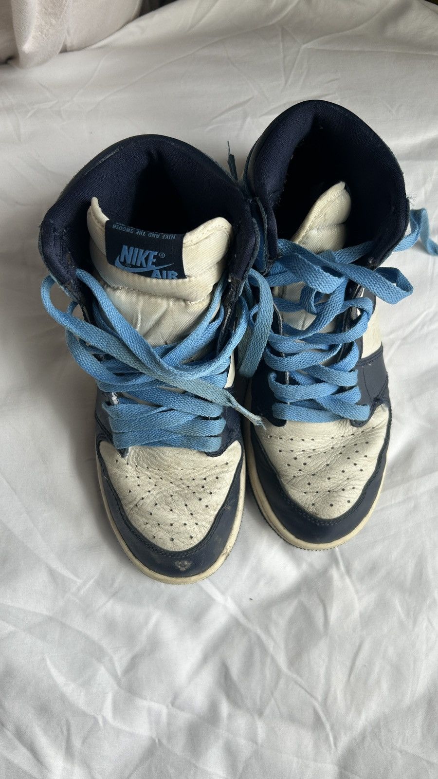 Nike Jordan 1 retro high obsidian blue Size US 6 / EU 39 - 3 Thumbnail