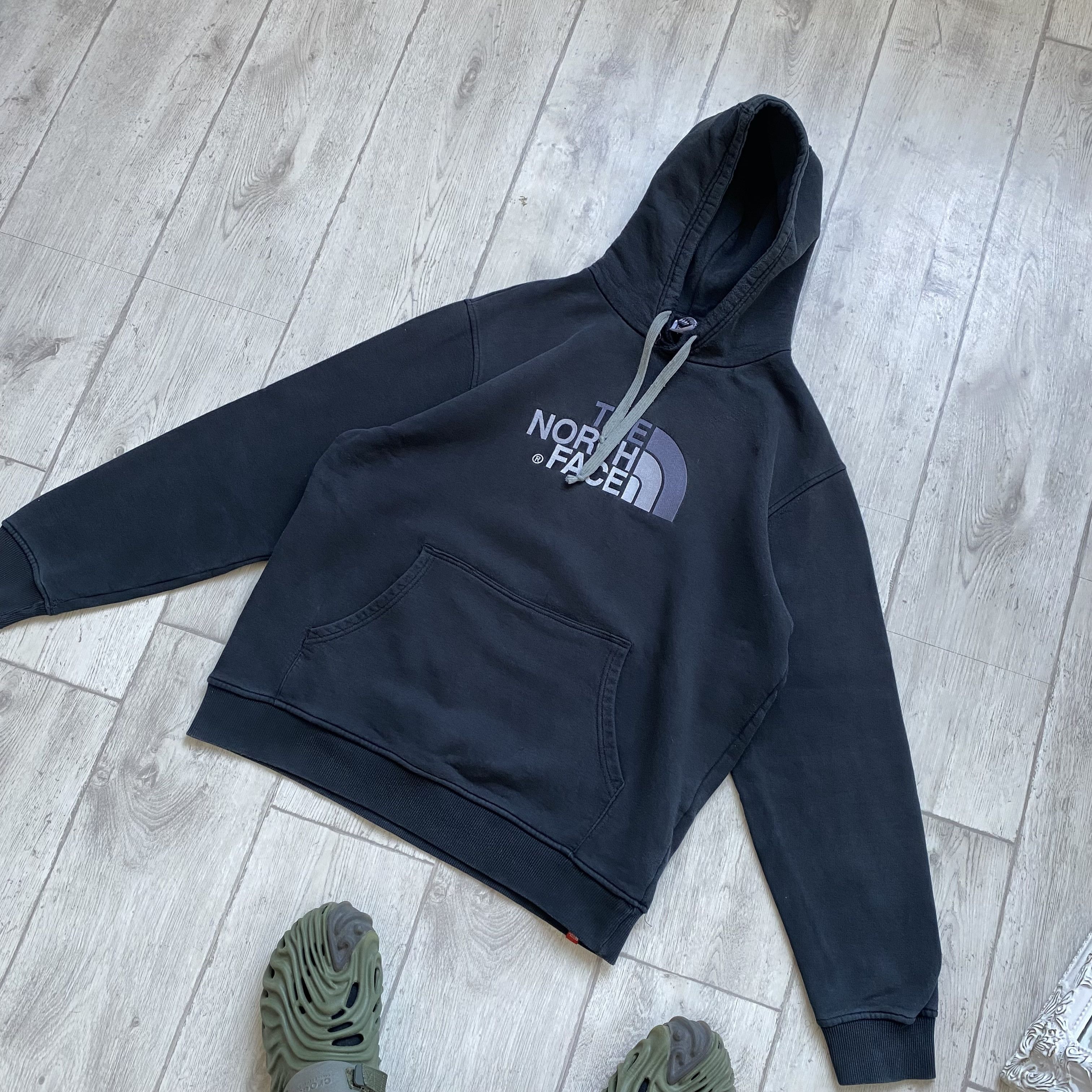 The North Face 🏕️ Vintage The North Face Hoodie TNF Trashed distressed Size US XL / EU 56 / 4 - 10 Thumbnail