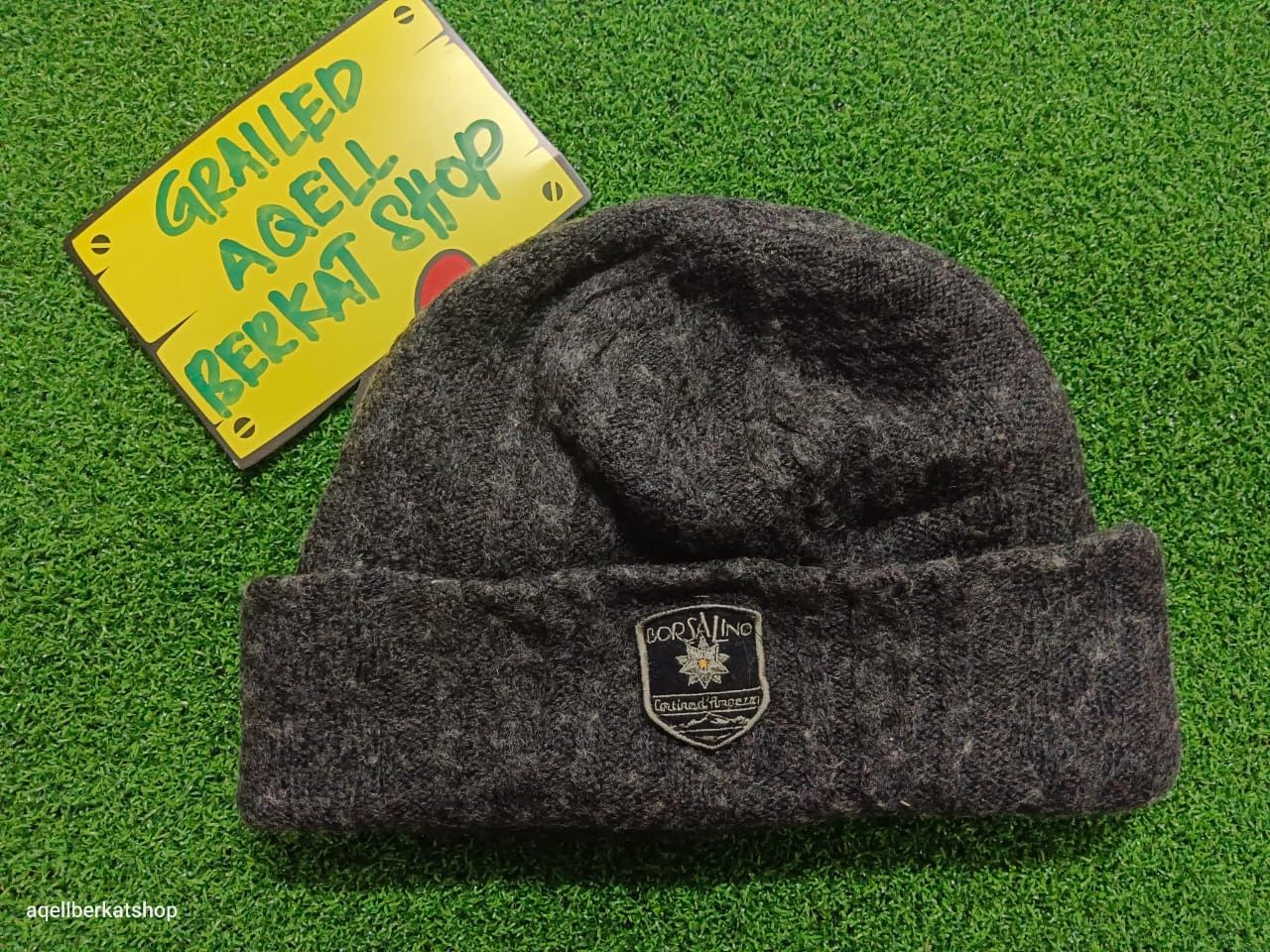 Borsalino BORSALINO Italy Beanie Size ONE SIZE - 1 Thumbnail