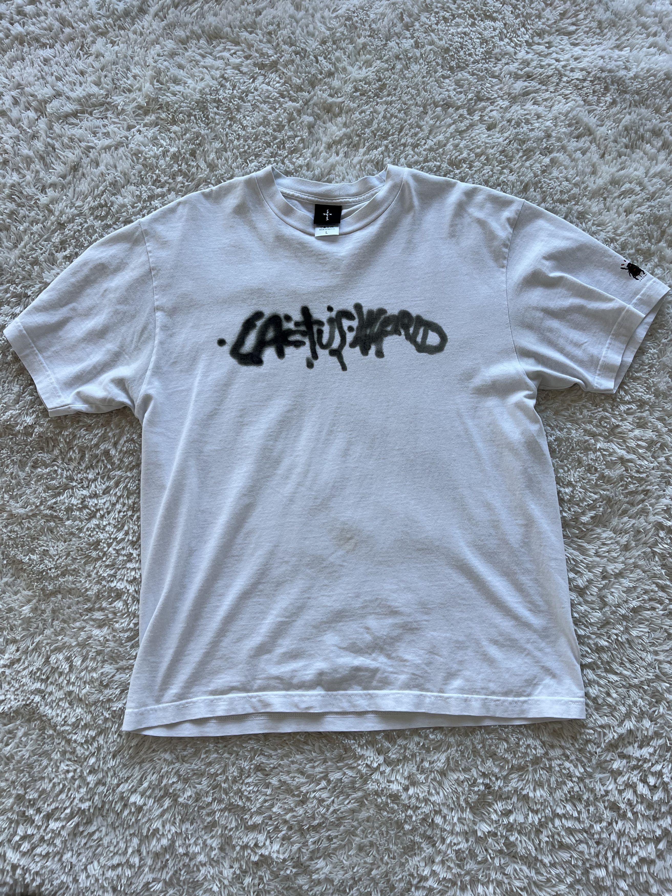 Travis Scott Travis Scott Cactus World T-shirt Size US L / EU 52-54 / 3 - 1 Thumbnail