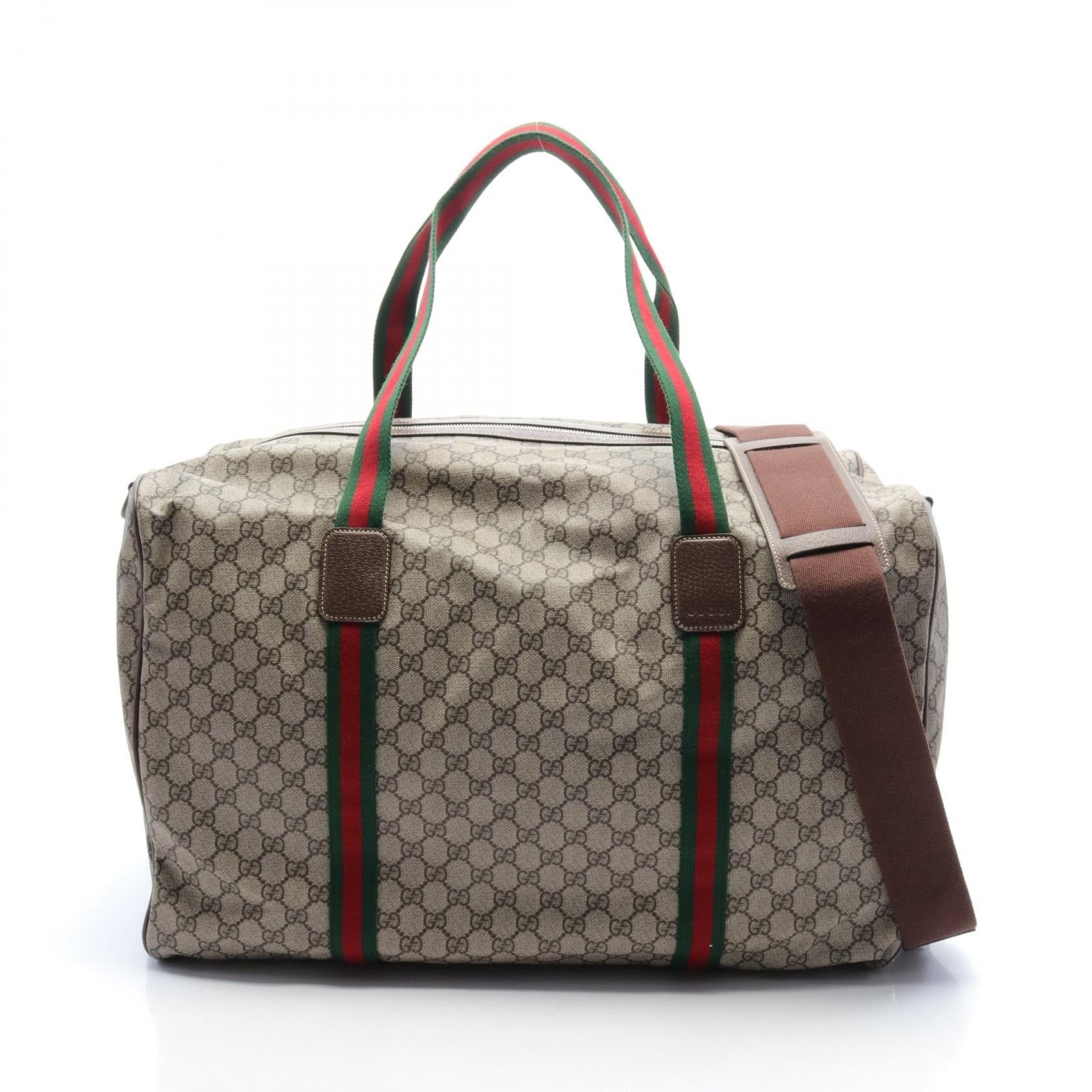 Supreme Leather Duffle Bag | Grailed