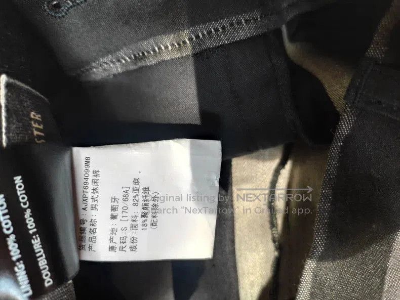 Ann Demeulemeester ANN DEMEULEMEESTER Gray Striped Cropped Pants. Size US 34 / EU 50 - 5 Thumbnail