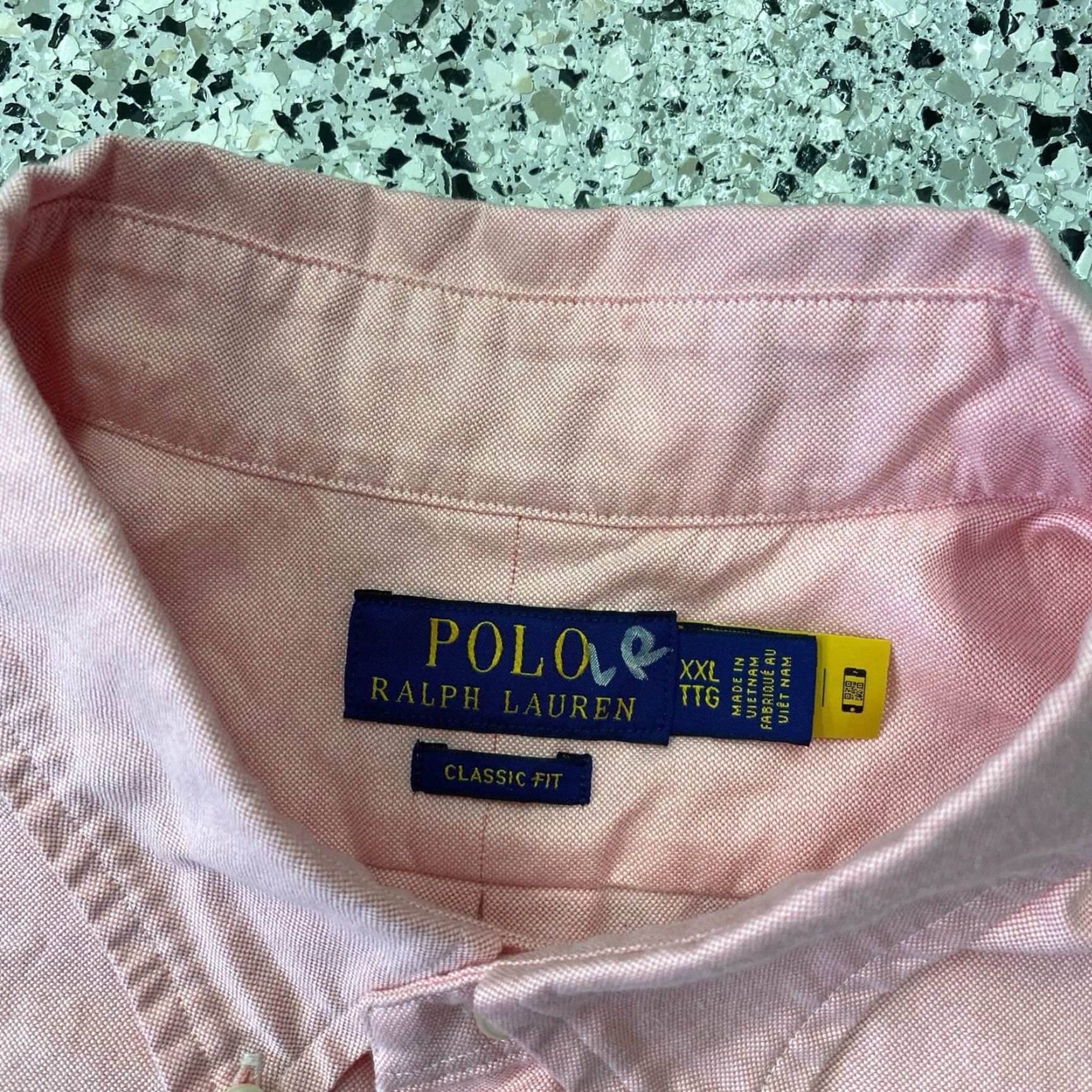 Ralph Lauren Polo Ralph Lauren Core Replen Shirt Pink XXL New NWT Polo Shirt Men 2XL Casual Short Sleeve Knits Logo 100% Cotton Size US XXL / EU 58 / 5 - 3 Thumbnail