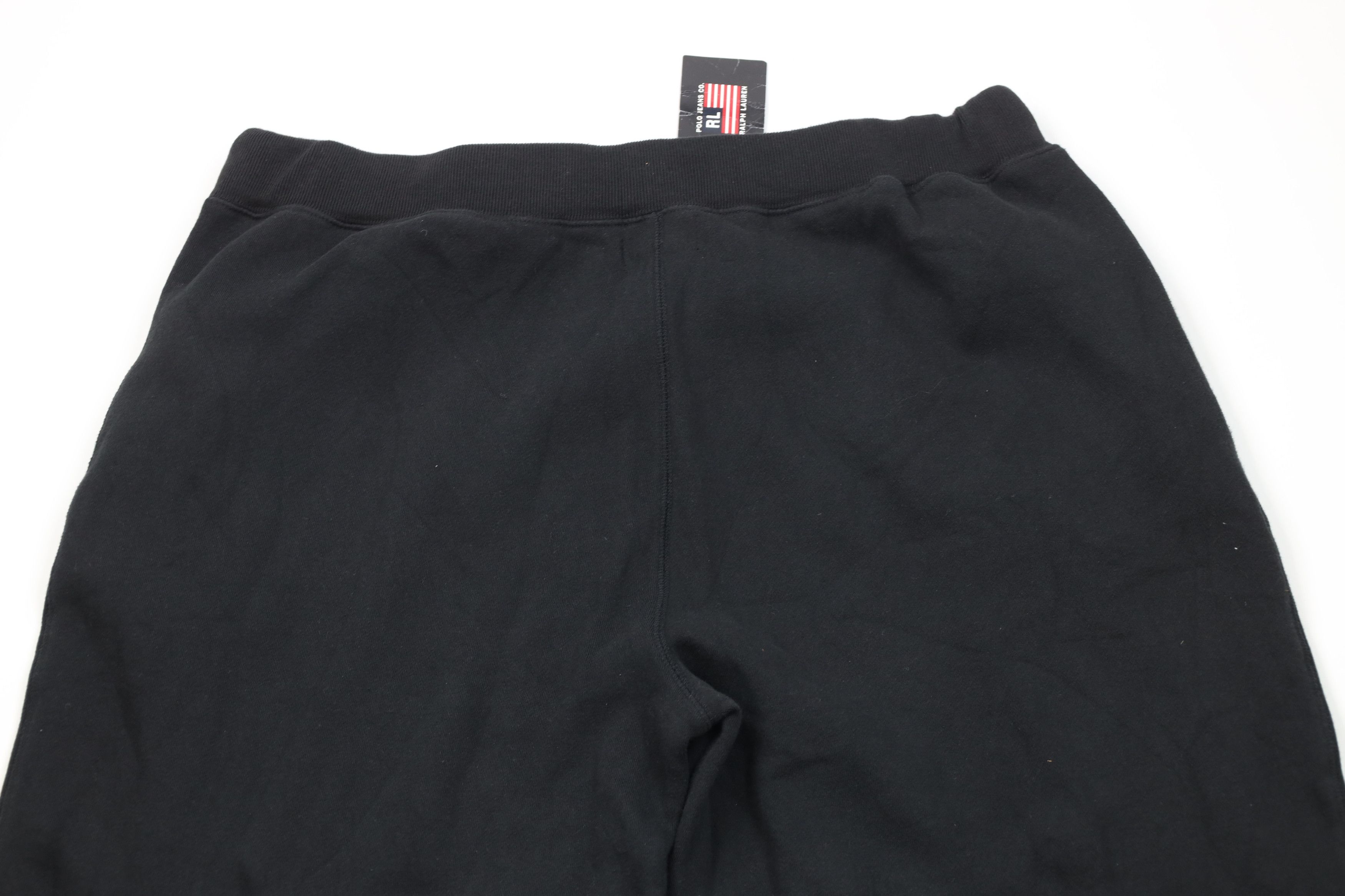Polo Ralph Lauren Deadstock Vintage Ralph Lauren Wide Leg Sweatpants Black Size US 40 / EU 56 - 11 Thumbnail