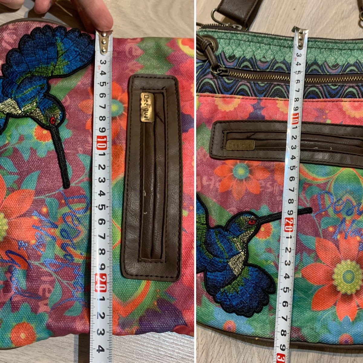 Desigual × Vintage Desigual Bandol Kaitlin Women's Shoulder Bag Cross Handbag Size ONE SIZE - 10 Thumbnail