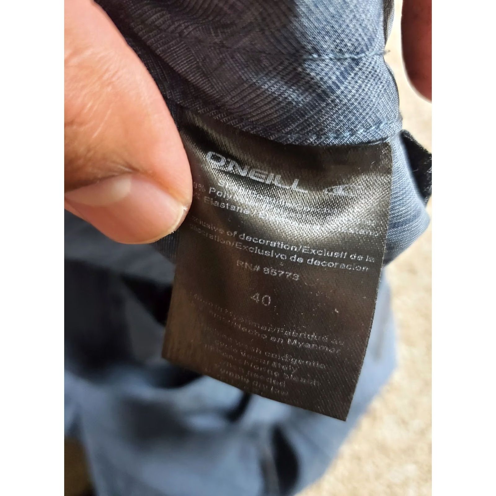 O'Neill VINTAGE? No. ONeill Crossover Hybrid Shorts Mens 40 Blue Quick Dry Cargo Pockets Stretch Size US 40 / EU 56 - 5 Thumbnail