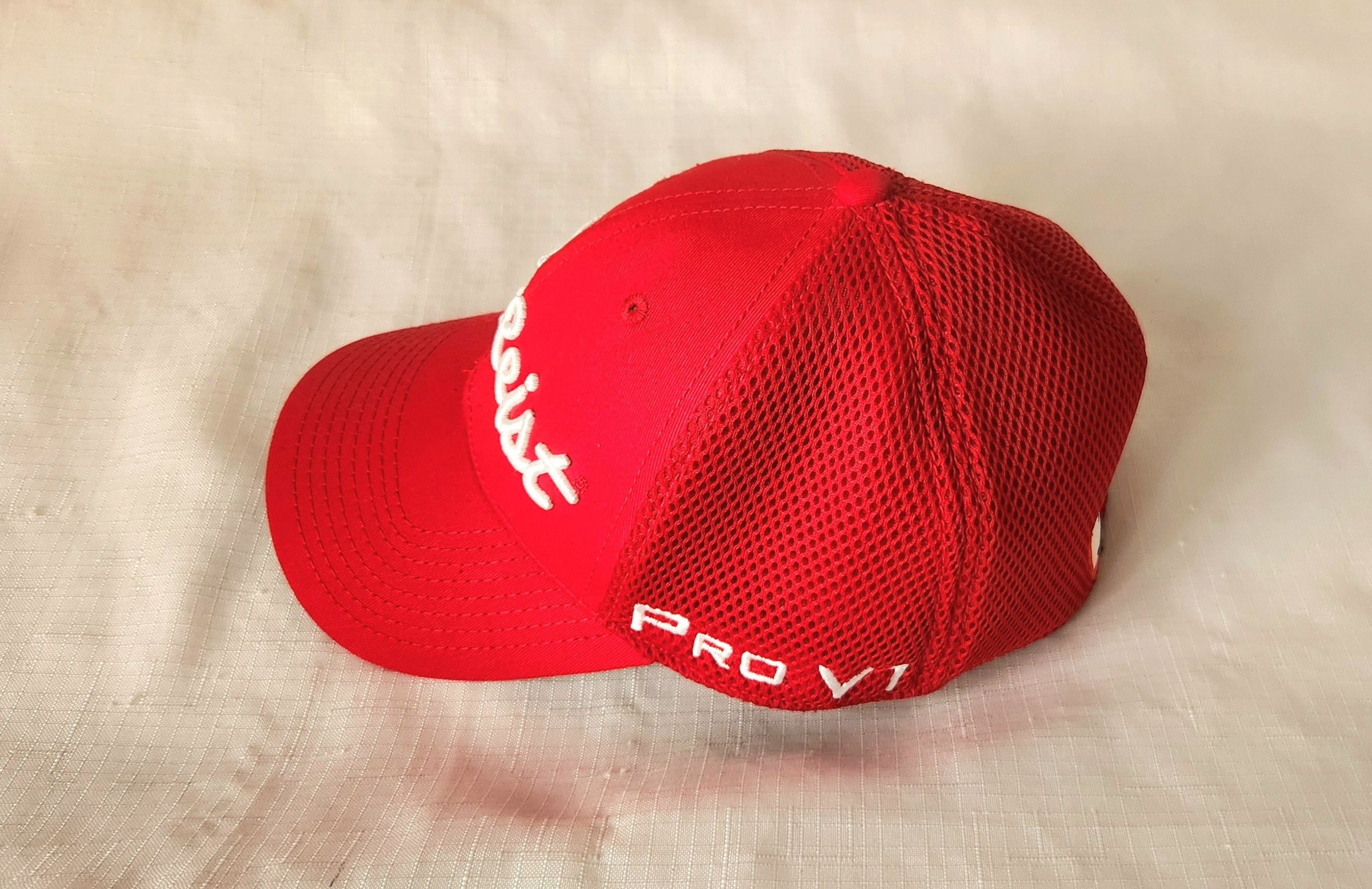 New Era Titleist X New Era FJ Pro V1 Golf Fitted Cap Foot Joy Stretc Size ONE SIZE - 3 Thumbnail
