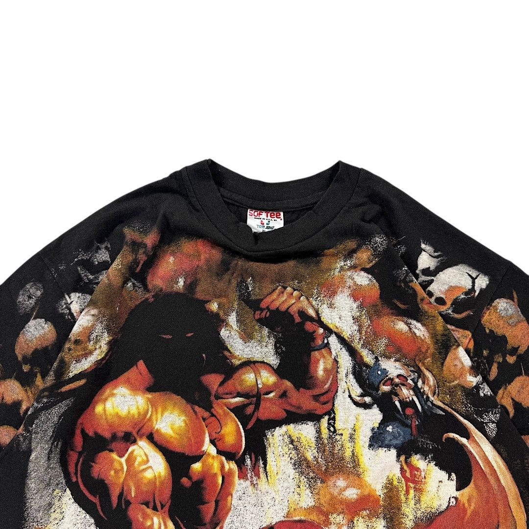 Vintage Vintage Manowar 1994 All Over Print Shirt Size US L / EU 52-54 / 3 - 4 Thumbnail