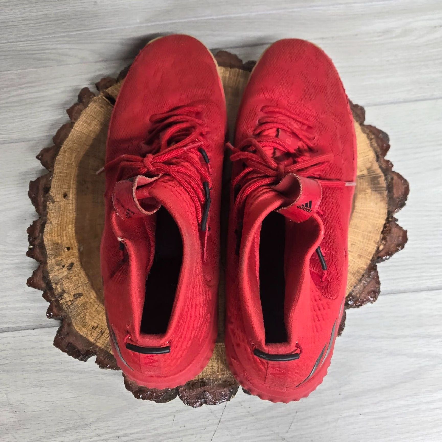 Adidas Adidas Dame 4 Low Top Basketball Sneakers Mens Size 15 Red CQ0186 Size US M / EU 48-50 / 2 - 5 Thumbnail