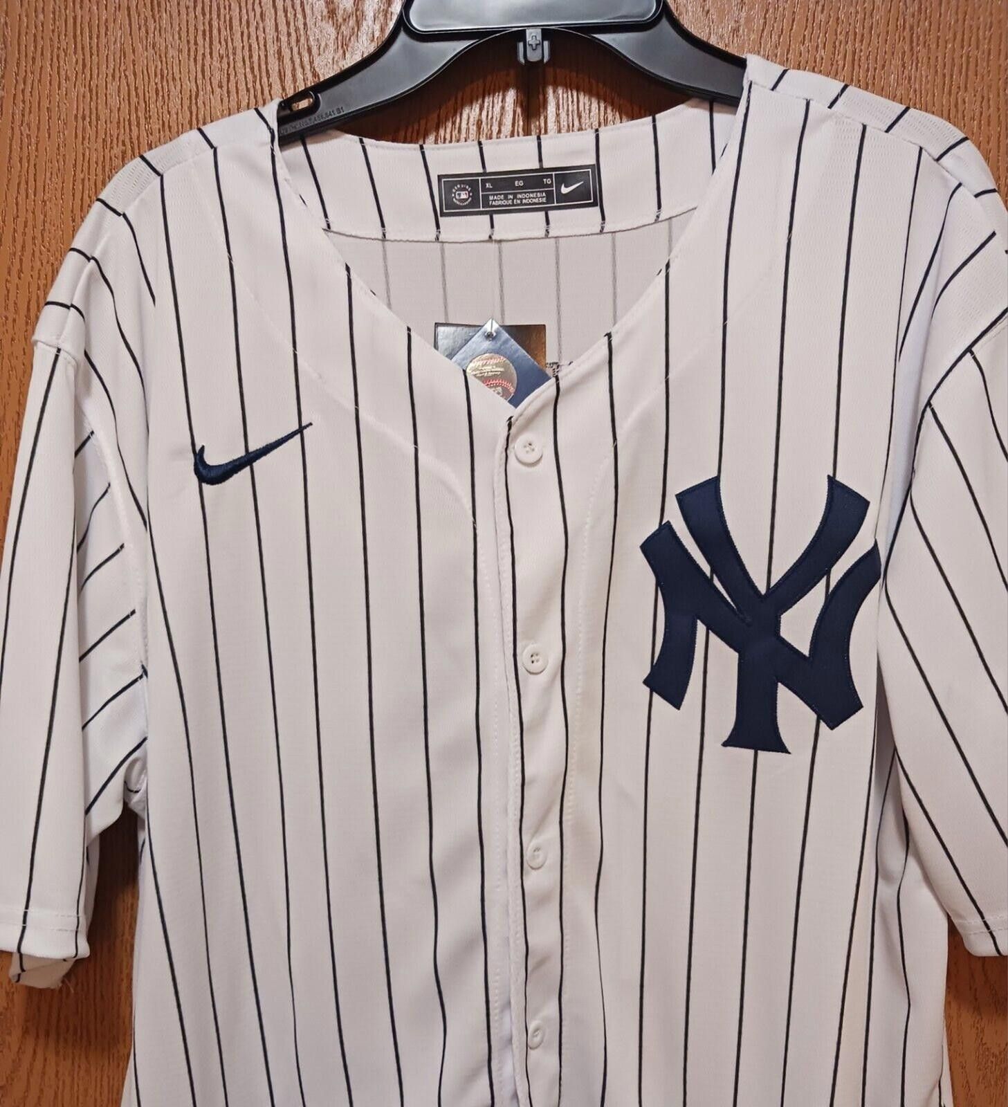 Nike Derek Jeter-(Yankees)-(Jersey)-(White)-(New Con.)-(XL)-$100 Size ONE SIZE - 7 Thumbnail
