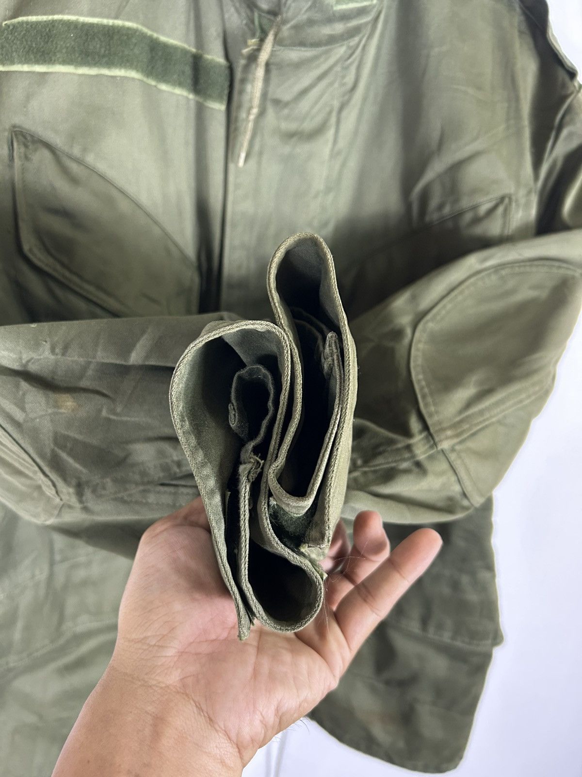 Freewheelers × Vintage ⚡️Vintage 80’s Seyntex Army M64 Olive Field Jacket Size US M / EU 48-50 / 2 - 6 Thumbnail