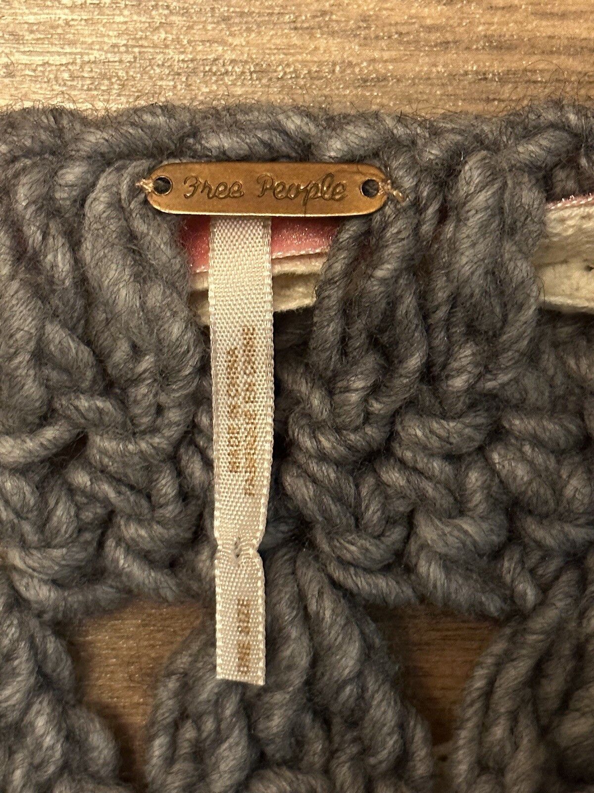 Free People Free People Crochet Mini Wool Brent Skirt Gray Coquette y2k Size 30" / US 8 / IT 44 - 10 Thumbnail