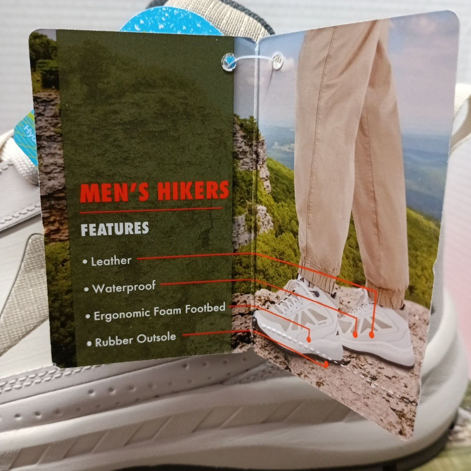 Other Men’s size 10 Ozark Trail Tech Hiker Waterproof Boots Stone Size US 10 / EU 43 - 4 Thumbnail
