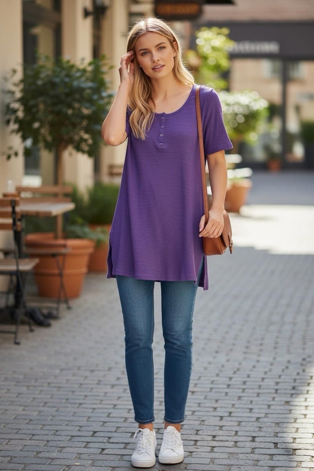 Other Lularoe Perfect T-Shirt Purple Women’s Casual Size XXS 2XS Size XXS / US 00 / IT 34 - 1 Thumbnail
