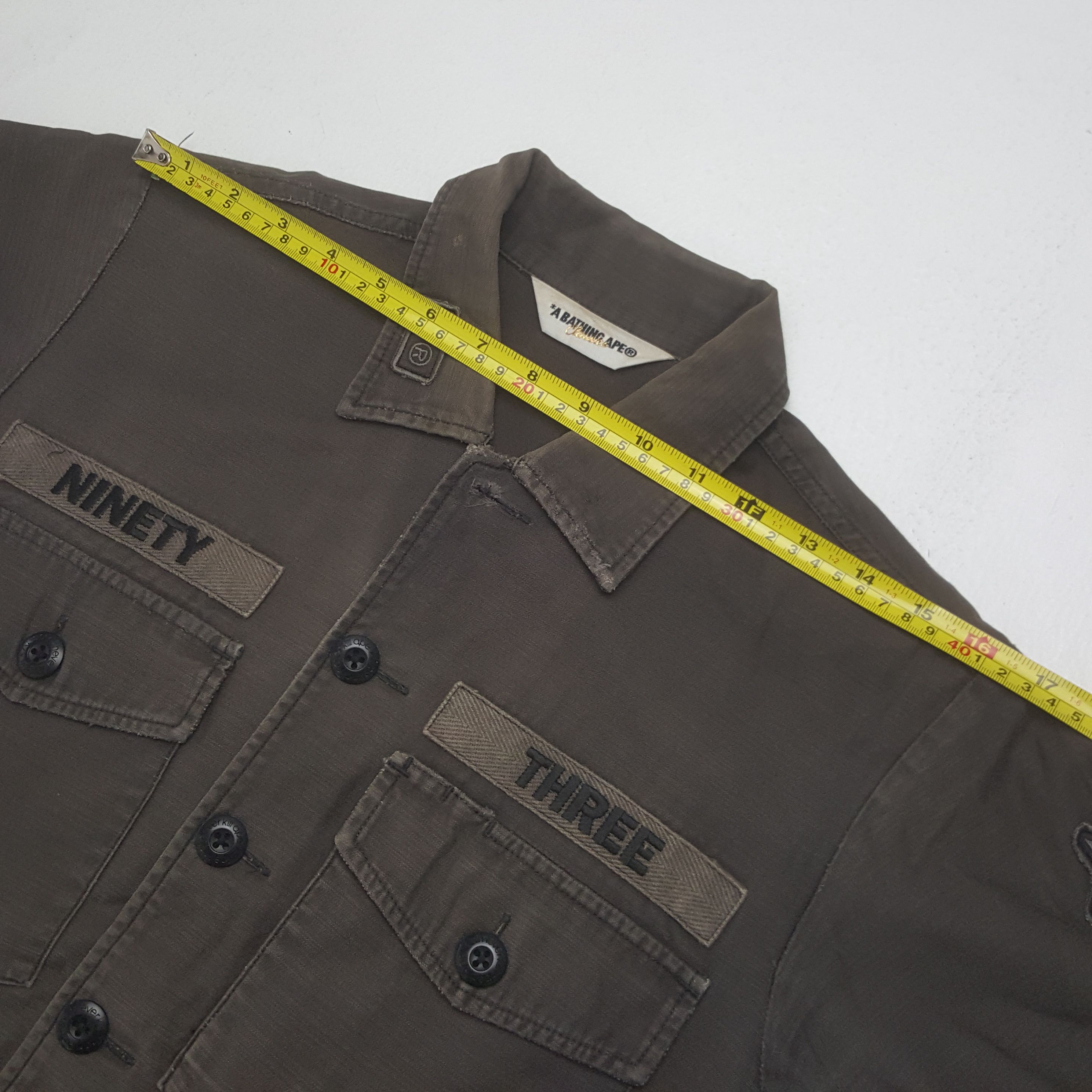 Bape Vintage BAPE A Bathing Ape Button Up Jacket Size US XS / EU 42 / 0 - 6 Thumbnail