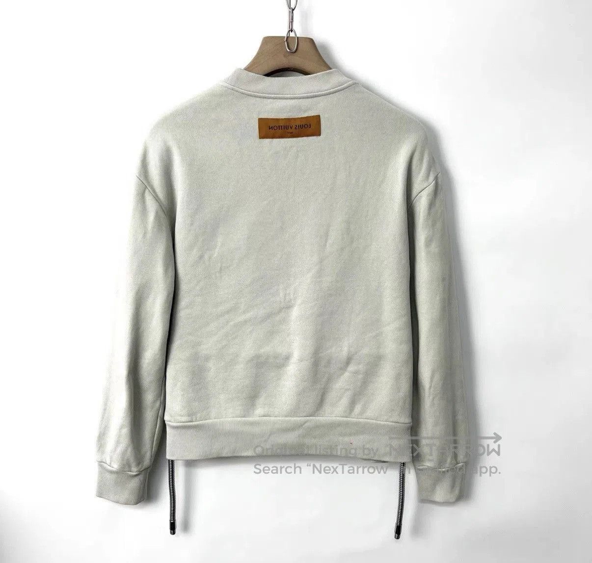 Louis Vuitton Gray Embroidered Long Sleeve Sweatshirt XS. Size US XS / EU 42 / 0 - 2 Thumbnail