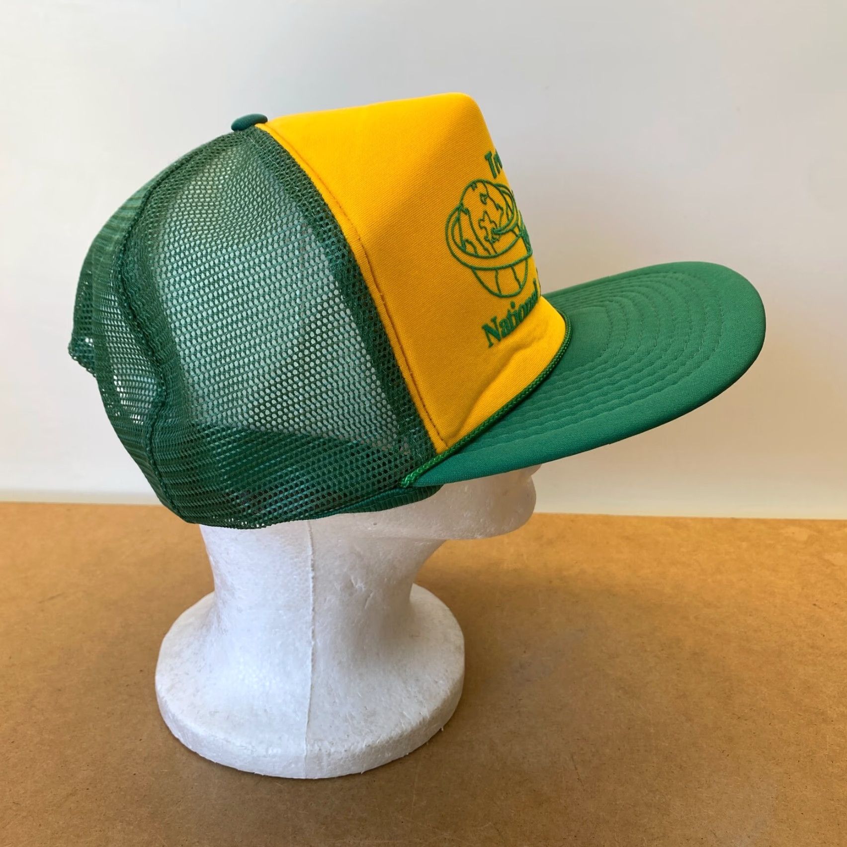 Vintage VINTAGE Boy Scouts Trucker Hat 1989 Troop 907 National Jamboree Yellow OTTO Size ONE SIZE - 5 Thumbnail