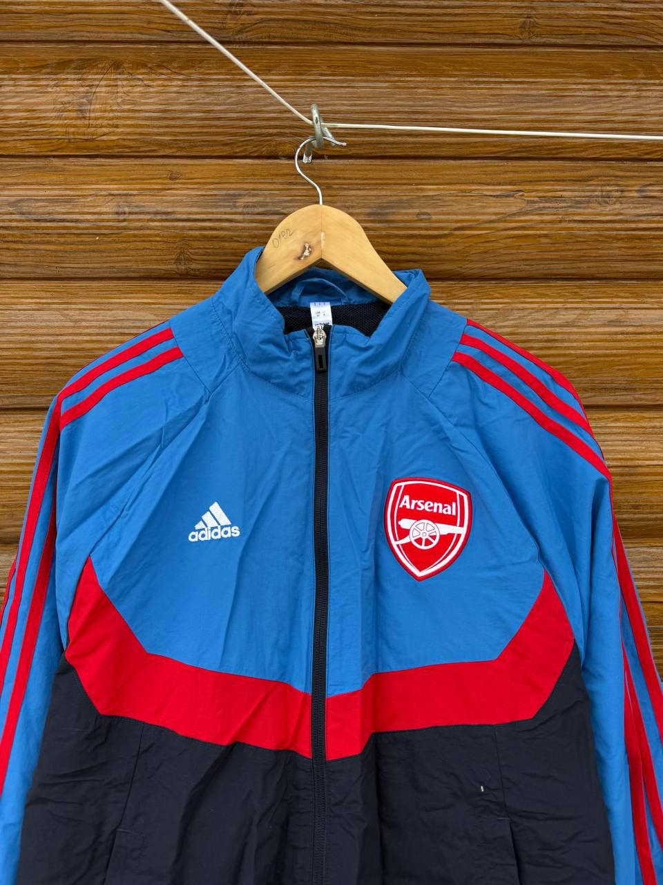 Adidas ARSENAL LONDON FOOTBALL JACKET SOCCER JACKET ZIP S ADIDAS Size US S / EU 44-46 / 1 - 2 Thumbnail