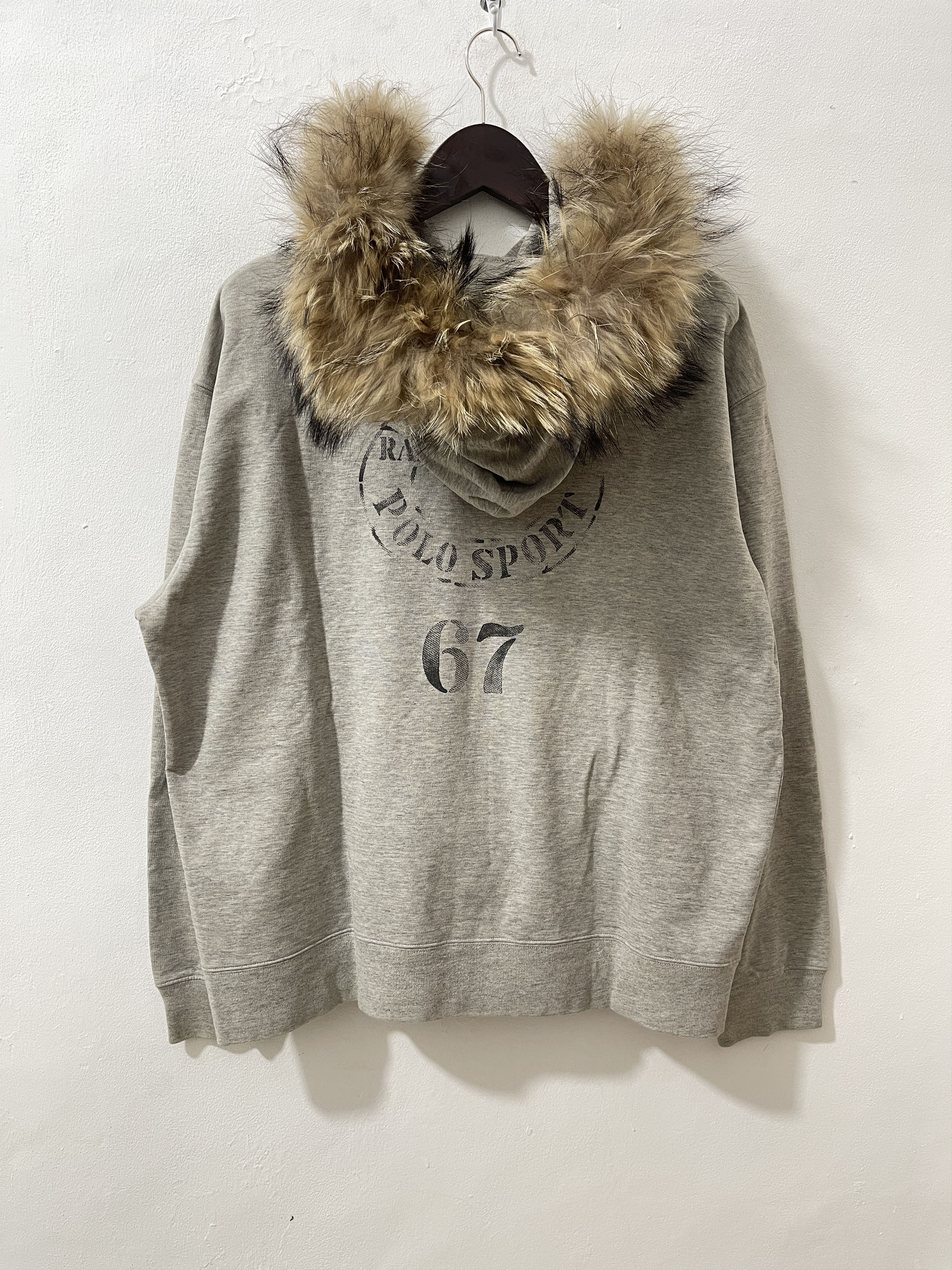 Polo Ralph Lauren Vintage Polo Ralph Lauren 67 Pullover Fur Vkei Hoodie Size US M / EU 48-50 / 2 - 7 Thumbnail