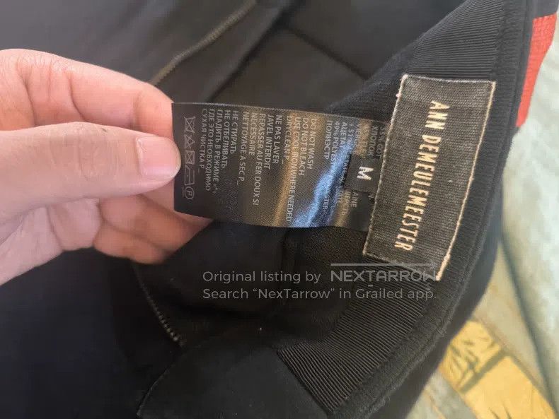 Ann Demeulemeester Ann Demeulemeester Size M cropped slacks Size 27" / US 4 / IT 40 - 2 Thumbnail