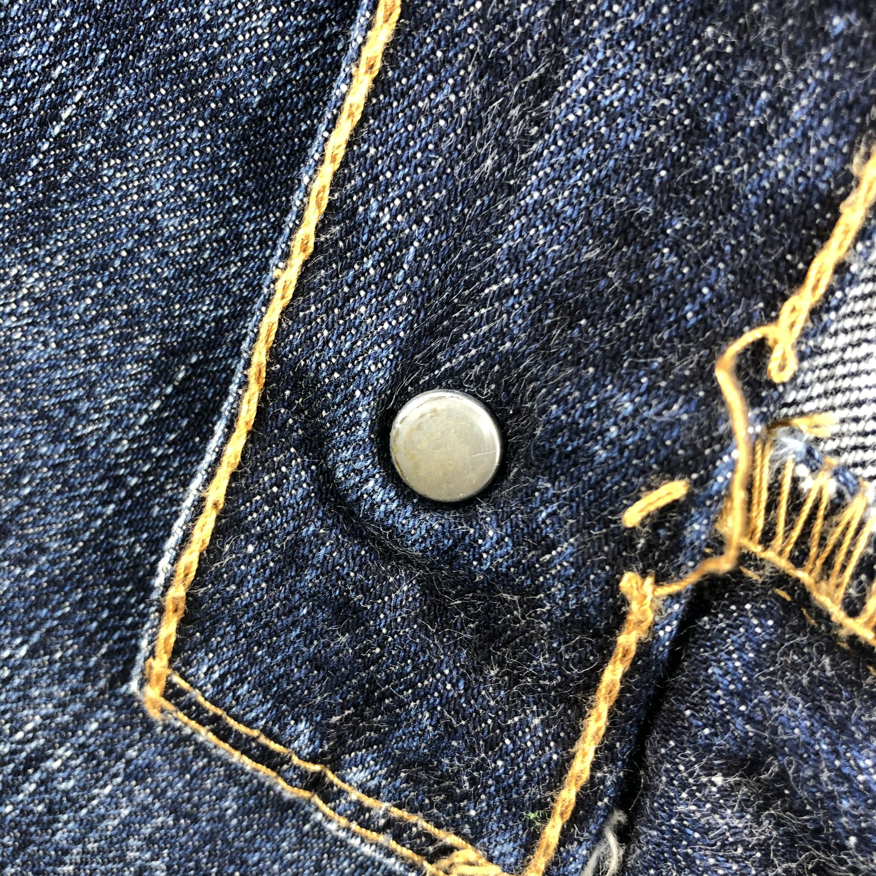Levi's 90s Vintage Blue Wash Levis 533 Jeans-J1743 Size US 35 - 11 Thumbnail