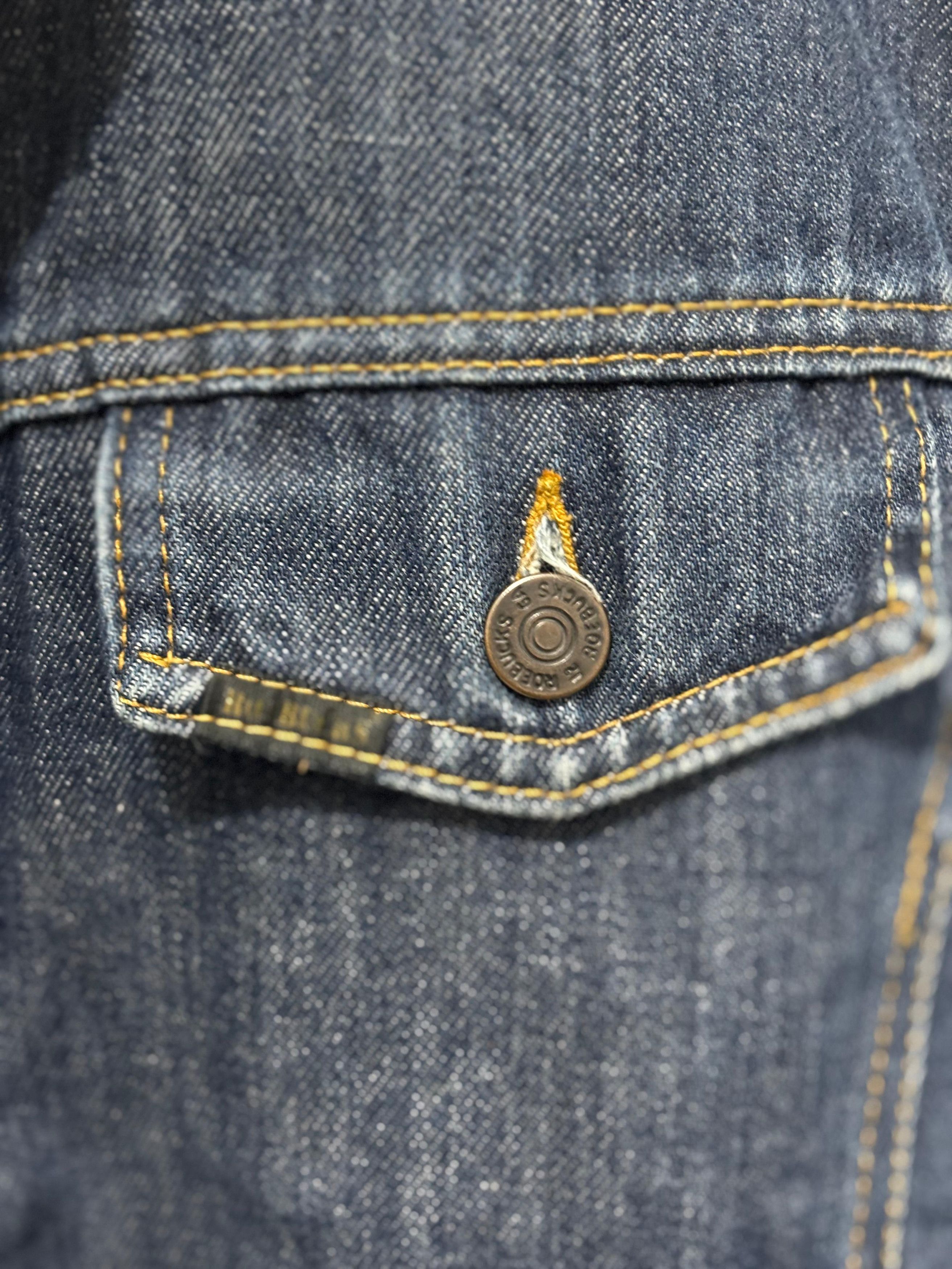 Vintage Vintage 60s Roebucks rare sherpa denim jacket usa Size US M / EU 48-50 / 2 - 9 Thumbnail