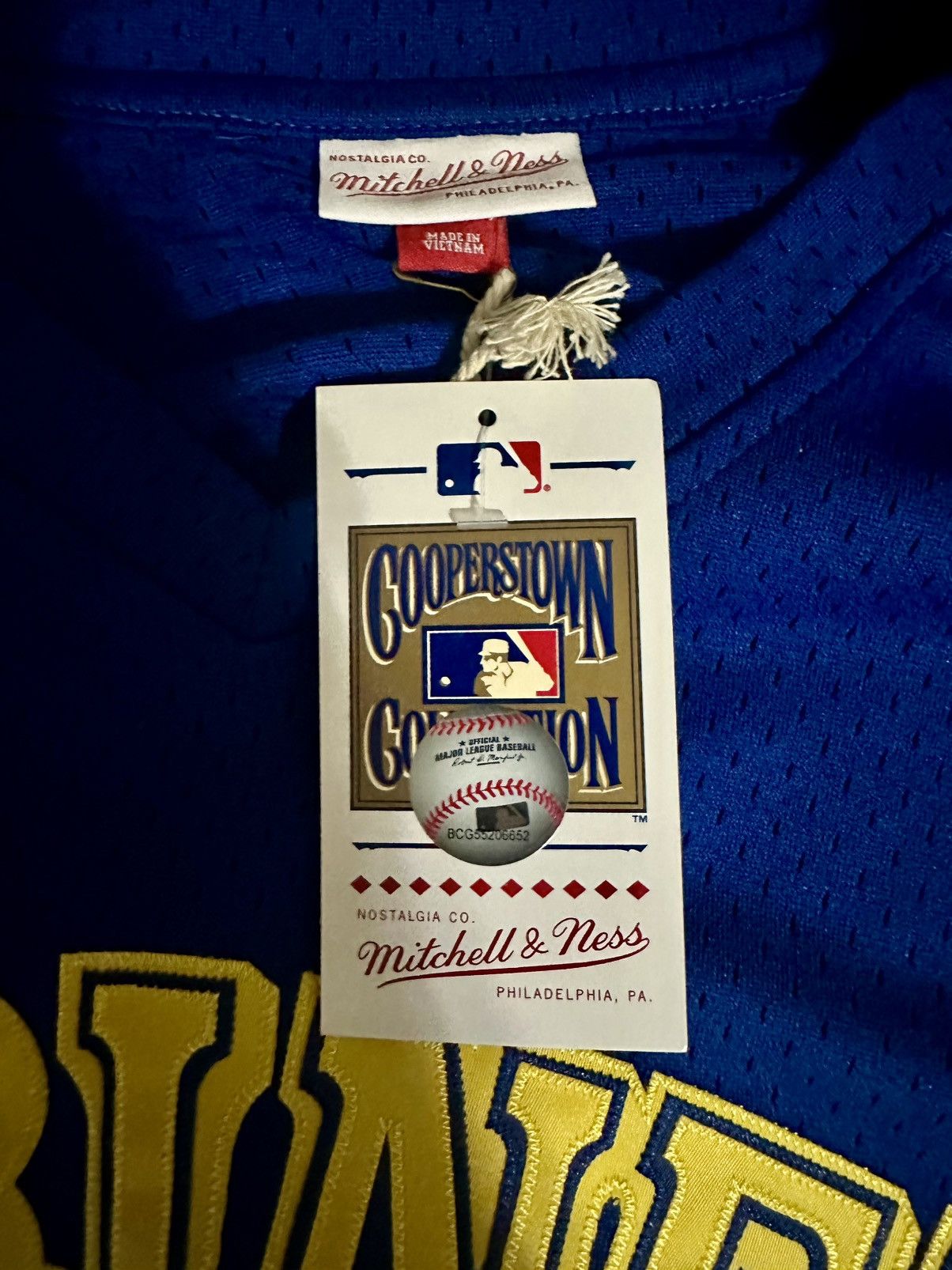 Mitchell & Ness Griffey Jr Mariners authentic jersey size XXL Size US XXL / EU 58 / 5 - 4 Thumbnail