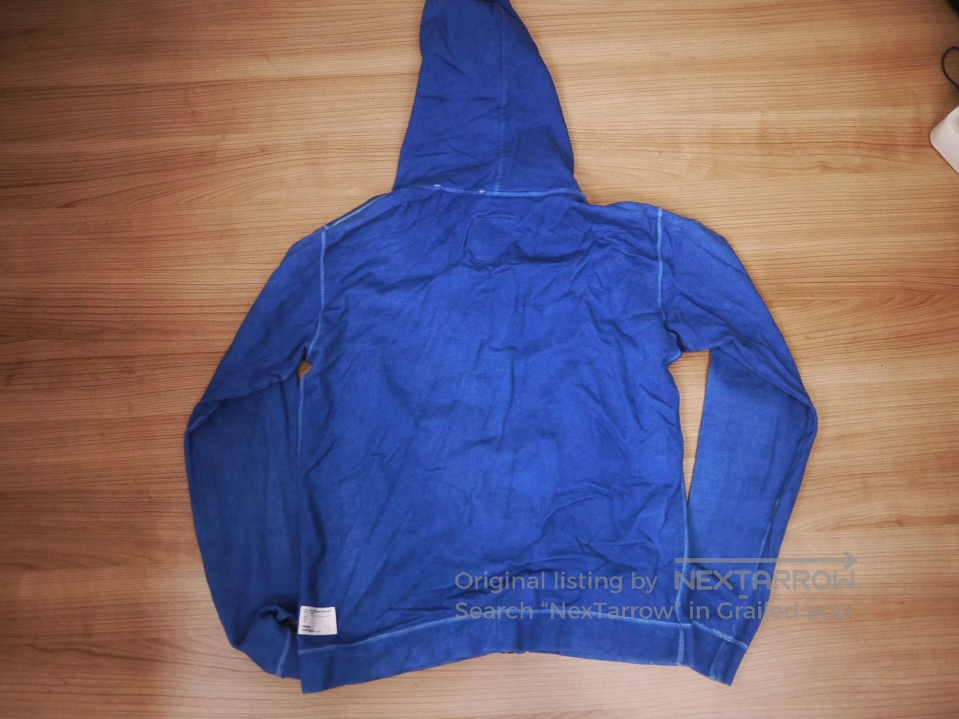 Visvim visvim zip-up hoodie in natural indigo. Size US S / EU 44-46 / 1 - 6 Thumbnail