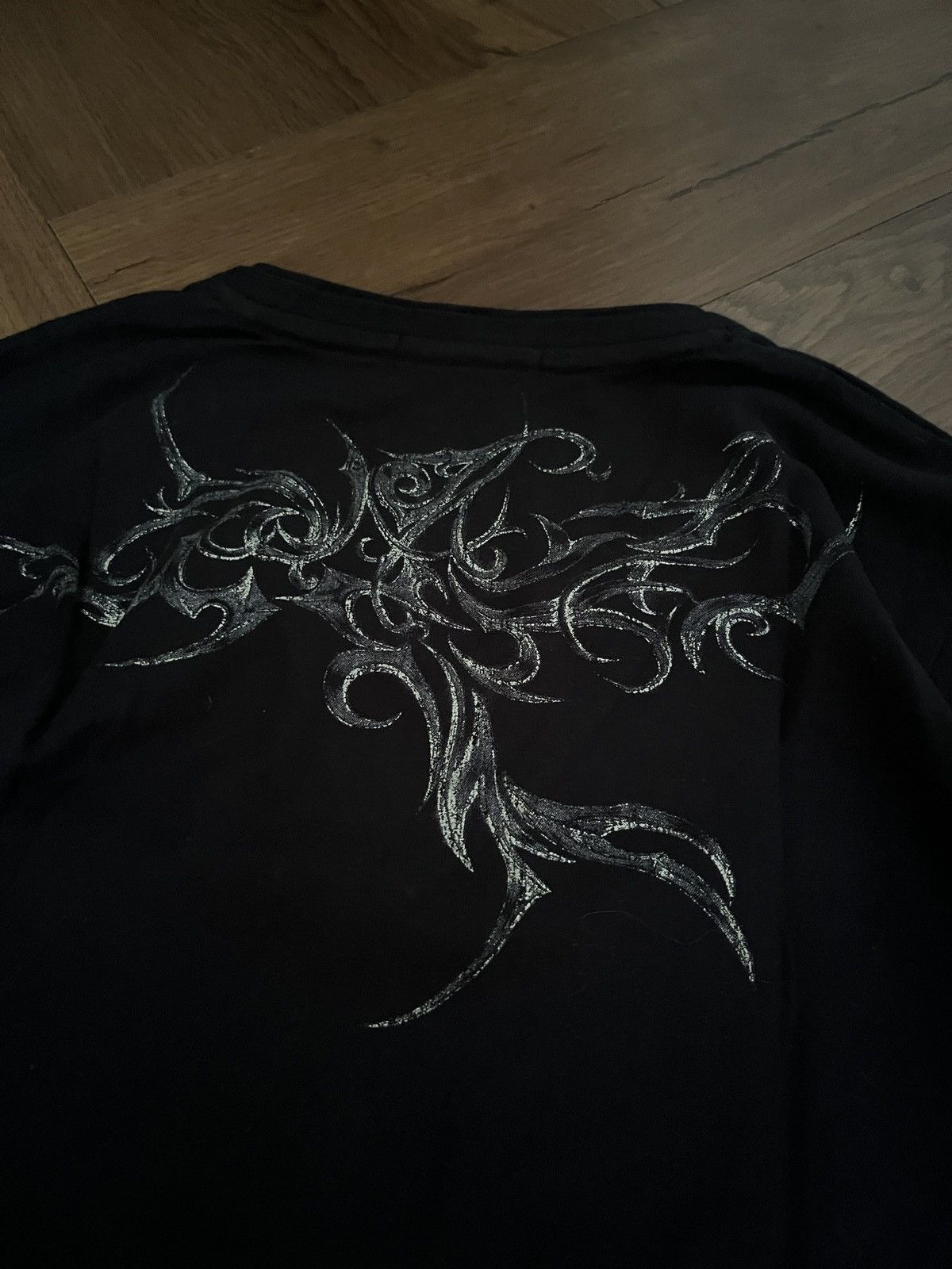 Tornado Mart Tornado Mart Vkei Gothic Pattern Raglan Shirt Size US M / EU 48-50 / 2 - 5 Thumbnail