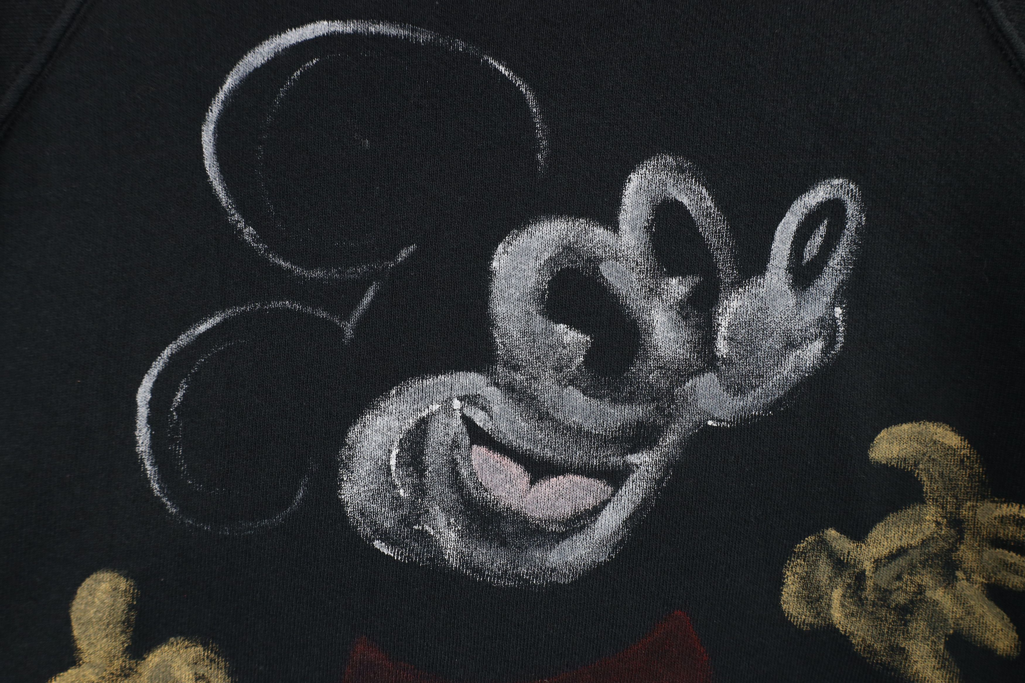 Disney × Vintage Vintage 90s Disney Mickey Mouse Crewneck Sweatshirt USA Size US L / EU 52-54 / 3 - 6 Thumbnail