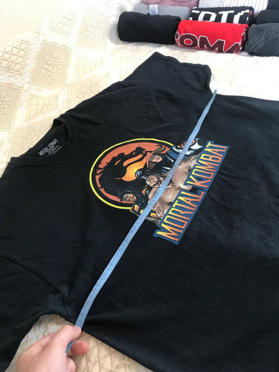 Microsoft 🔥 RARE Vintage Mortal Combat Tee T-Shirt Video Game Apple Size US L / EU 52-54 / 3 - 8 Thumbnail