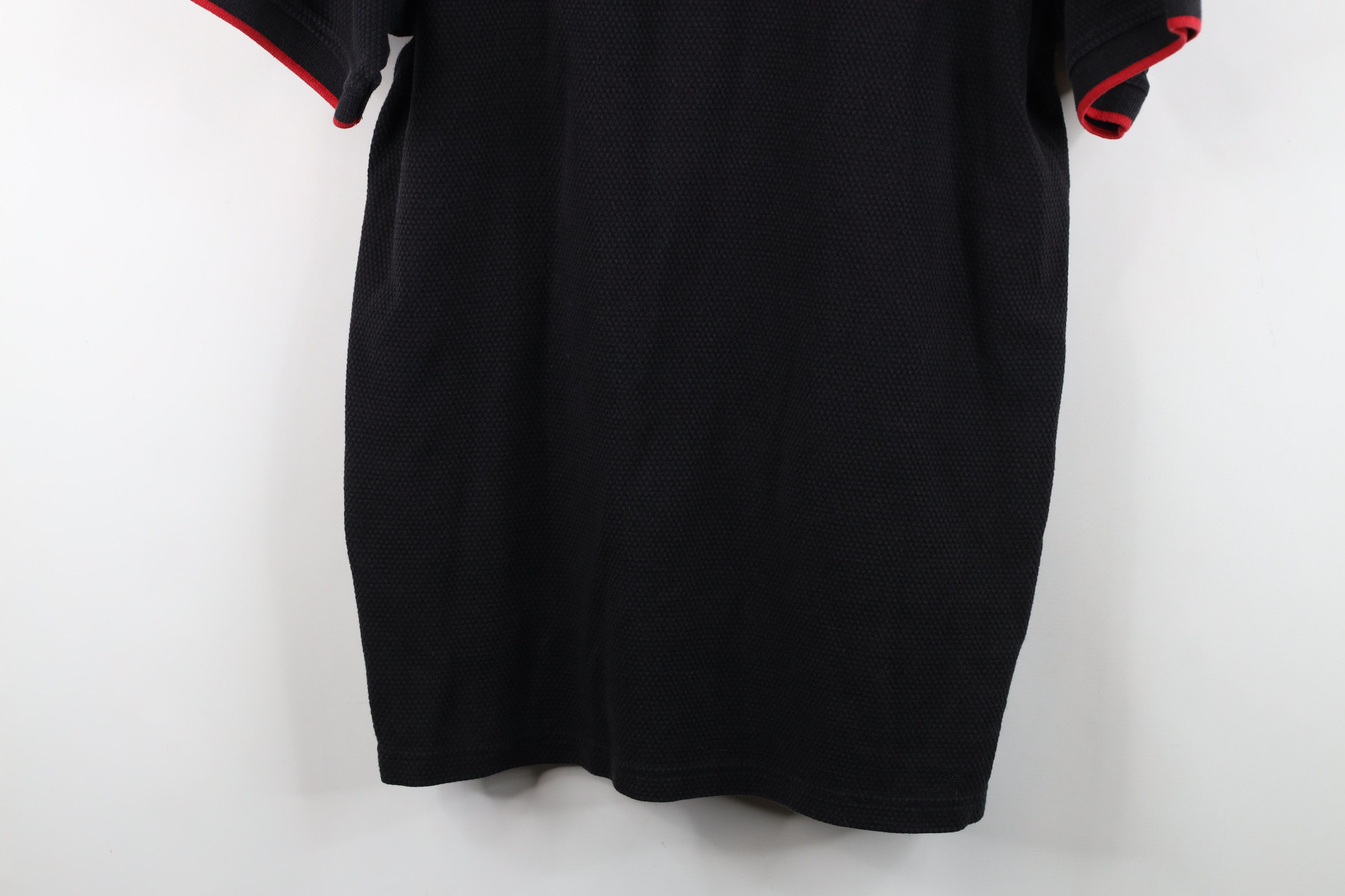 Vintage Vintage 90s Y2K Ohio State University Thermal Knit Golf Polo Size US M / EU 48-50 / 2 - 3 Thumbnail