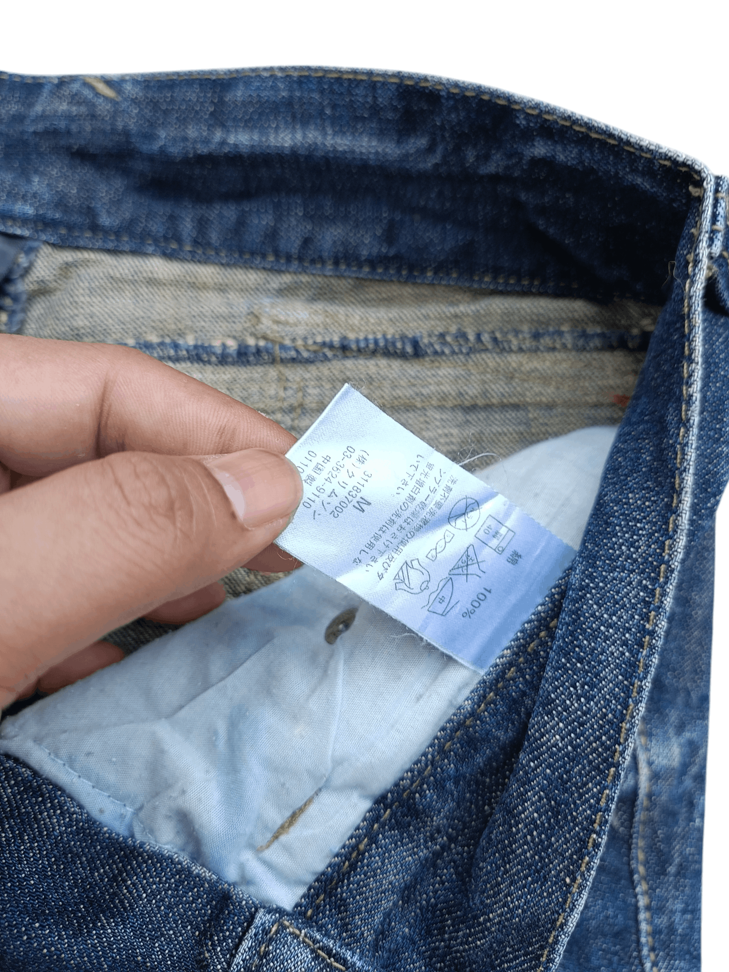 If Six Was Nine × Japanese Brand × Le Grande Bleu (L.G.B.) FLARED Distressed Japanese Brand RUSS-K Bootcut Denim Size US 30 / EU 46 - 17 Thumbnail