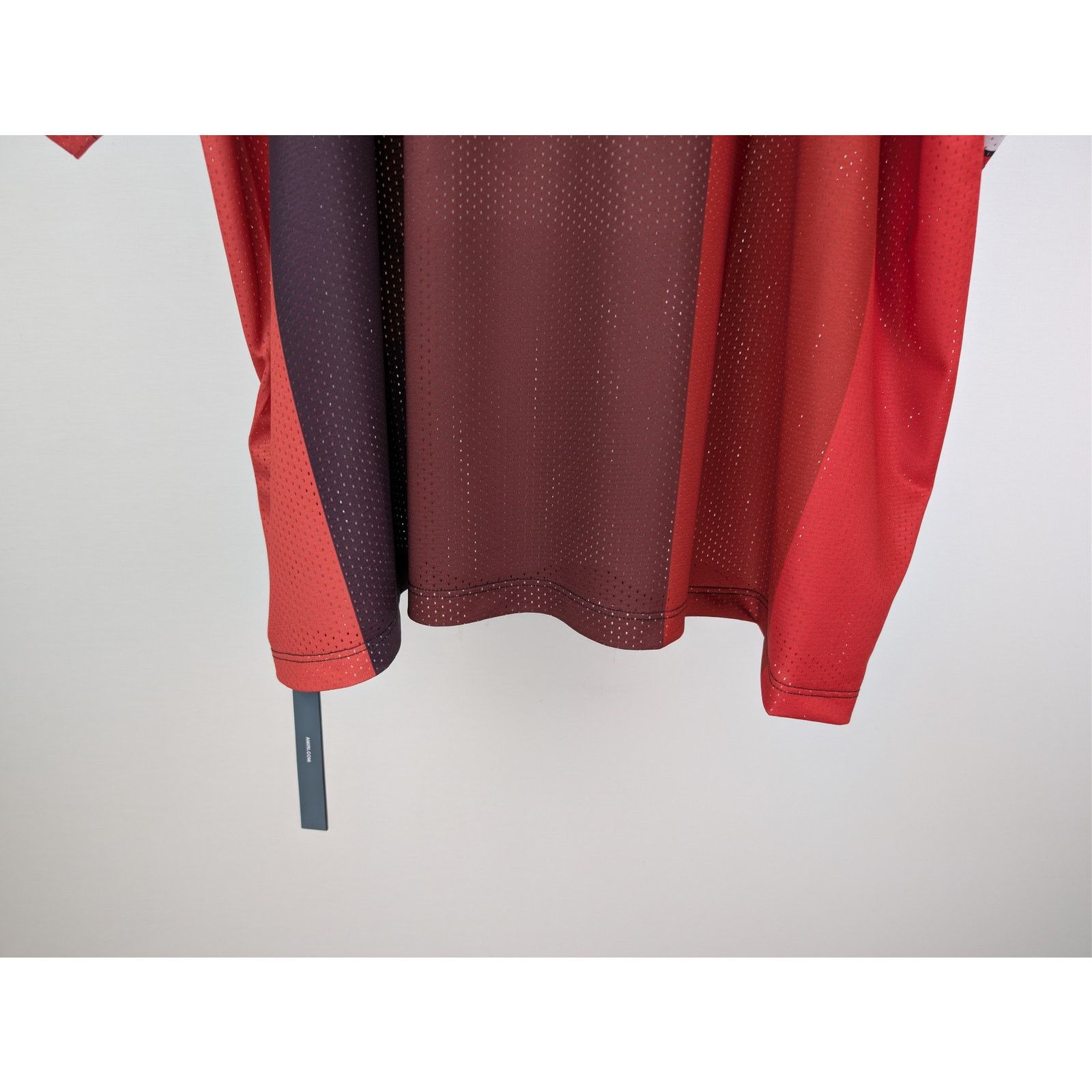 Amiri o1rshd1 Spliced Oversized Mesh T-Shirt in Red Size US XL / EU 56 / 4 - 12 Thumbnail