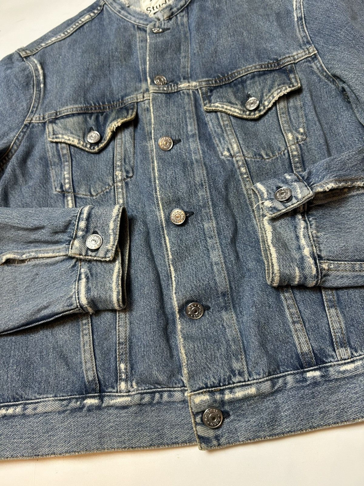 Acne Studios × Japanese Brand ACNE STUDIOS DENIM JACKET Size S / US 4 / IT 40 - 3 Thumbnail