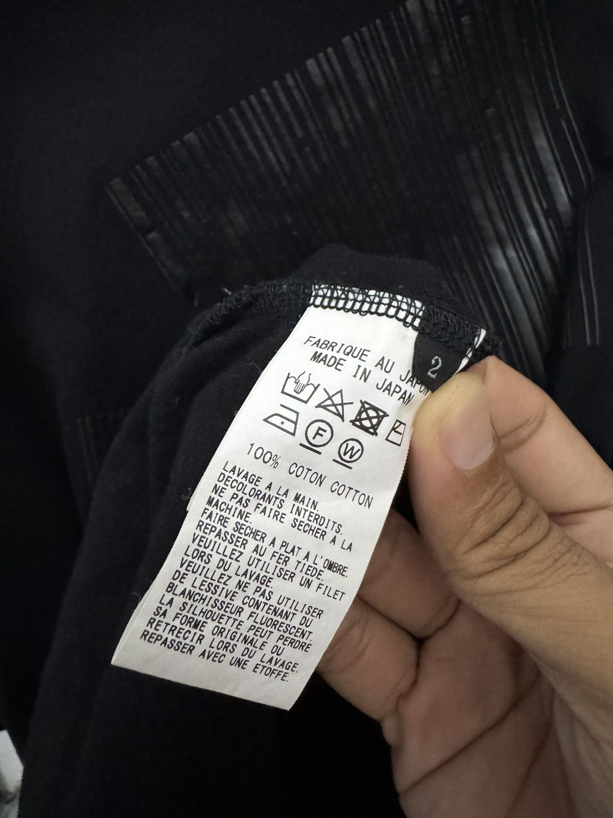 Y's × Yohji Yamamoto Y’s Yohji Yamamoto Patchwork Long Sleeve Shirt Size US S / EU 44-46 / 1 - 4 Thumbnail