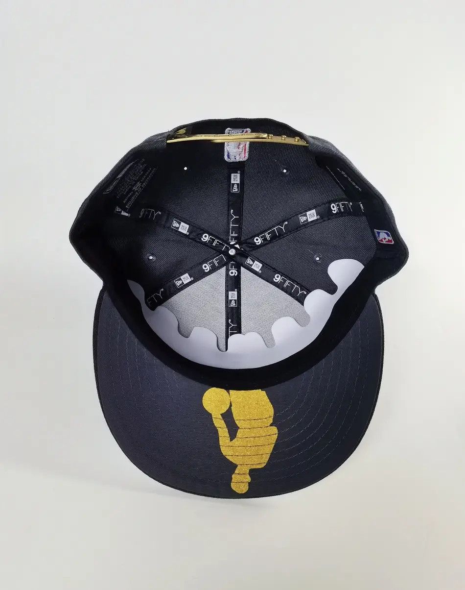 NBA × New Era NBA Champions Golden State Warriors Basketball wool Cap Hat Size ONE SIZE - 8 Thumbnail