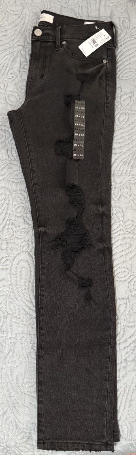 Pacsun PacSun Skinny Ripped Demin Jeans Size US 29 - 3 Thumbnail